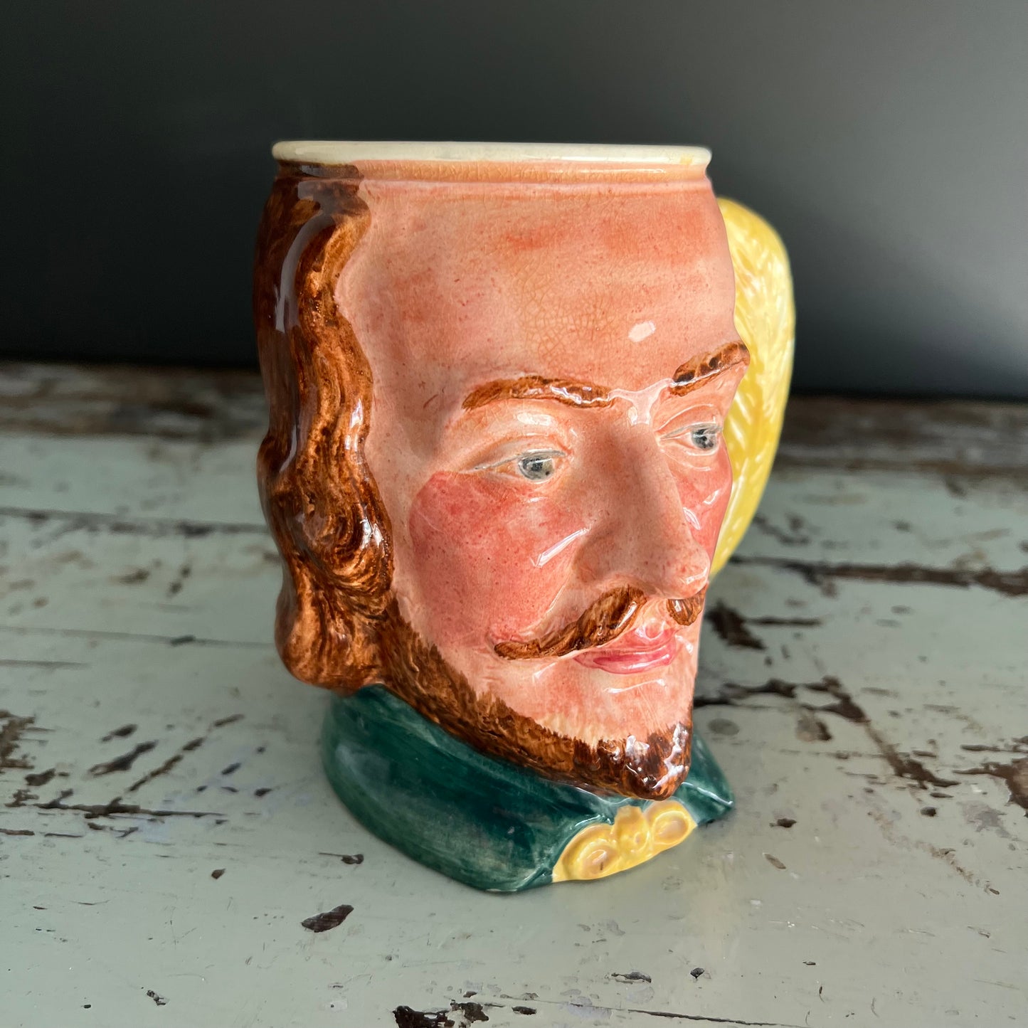 Vintage Porcelain William Shakespeare Mug by Lancaster Sandland