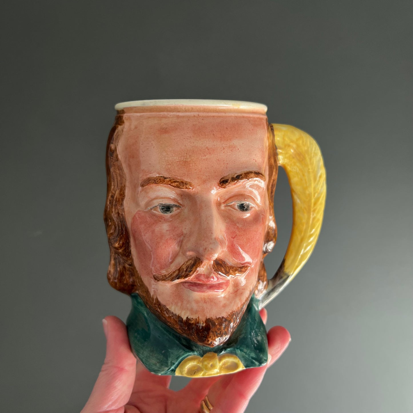 Vintage Porcelain William Shakespeare Mug by Lancaster Sandland