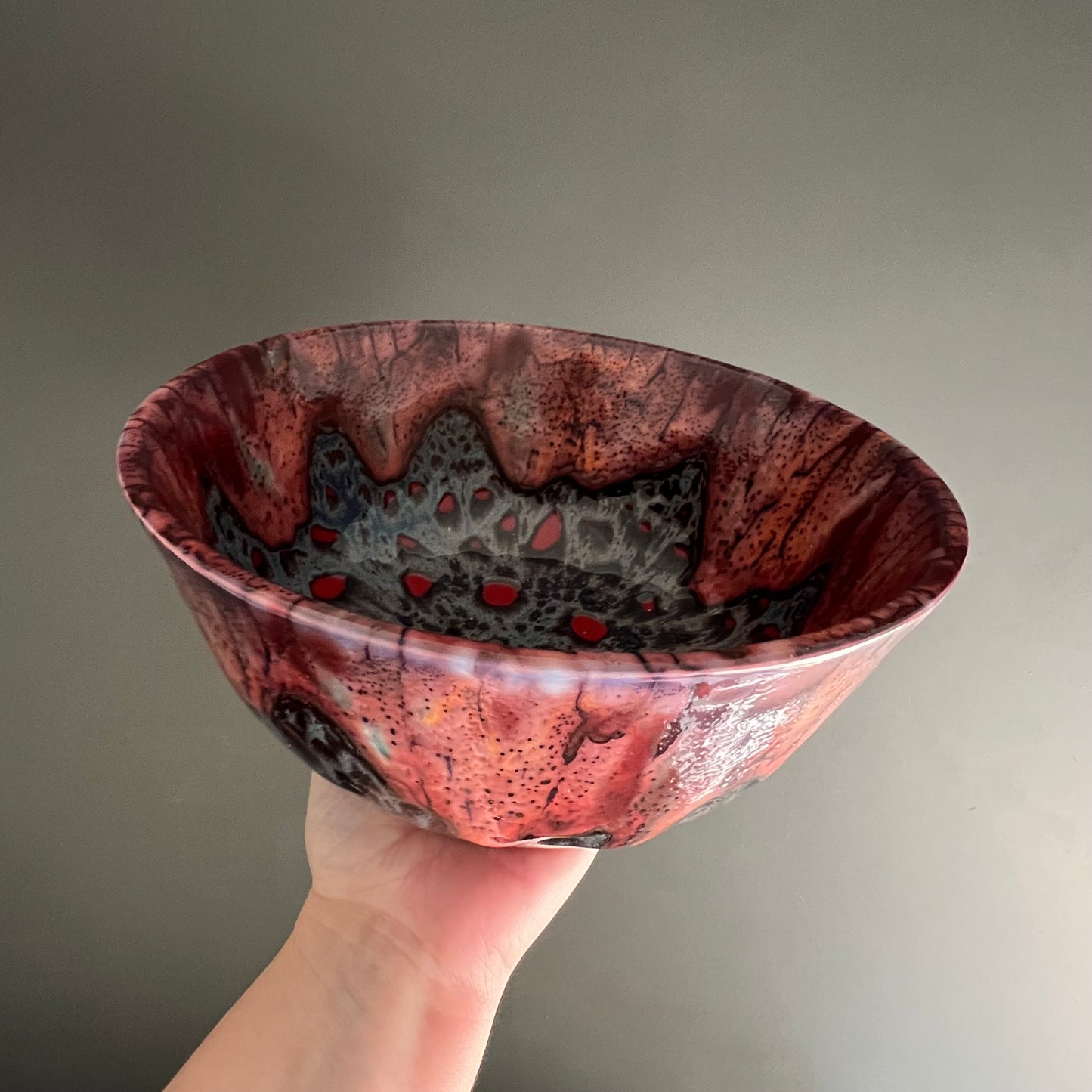 Rare Vintage Chengdu Pottery Bowl by Royal Doulton England Archives Limited Edition Numbered