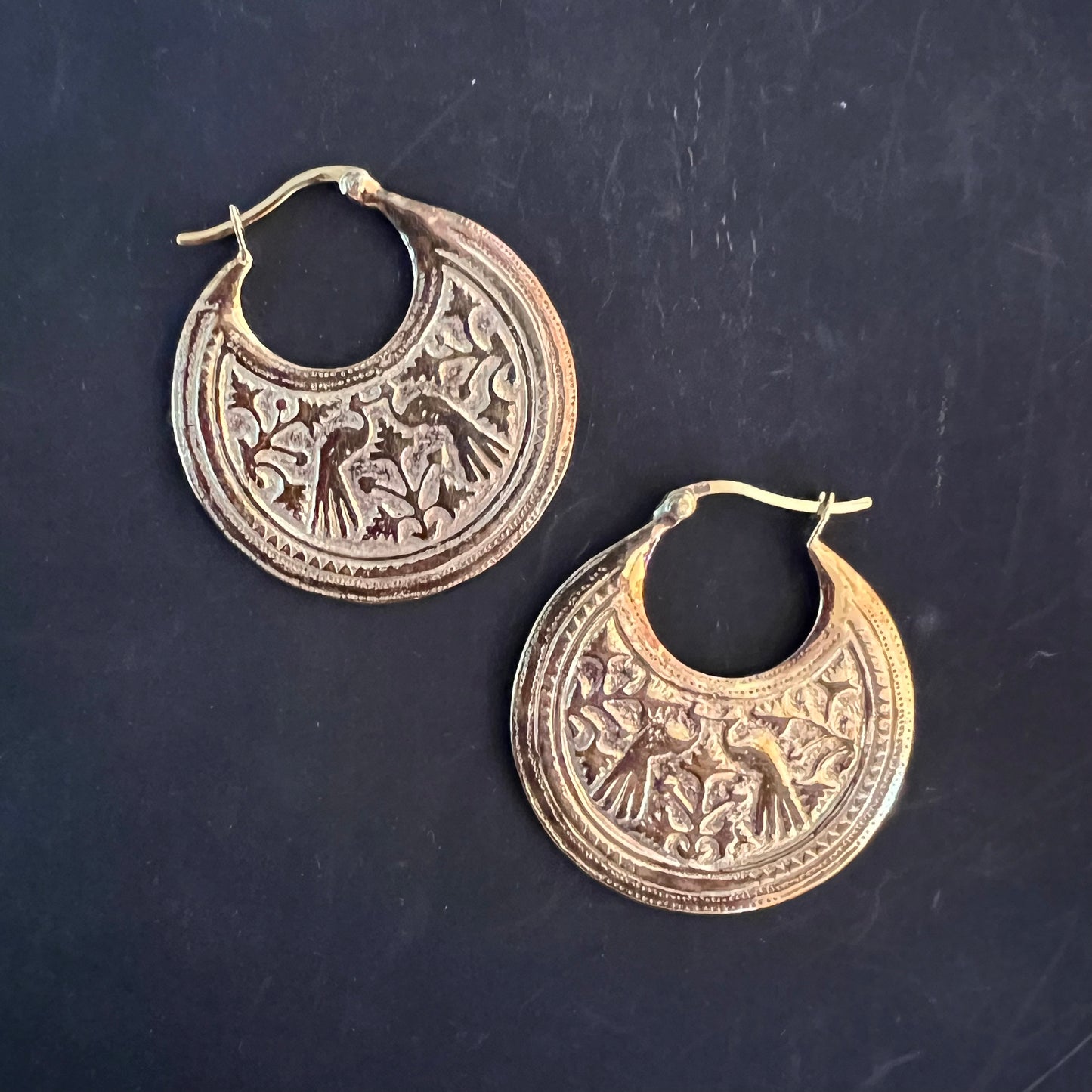 Peacock Earrings
