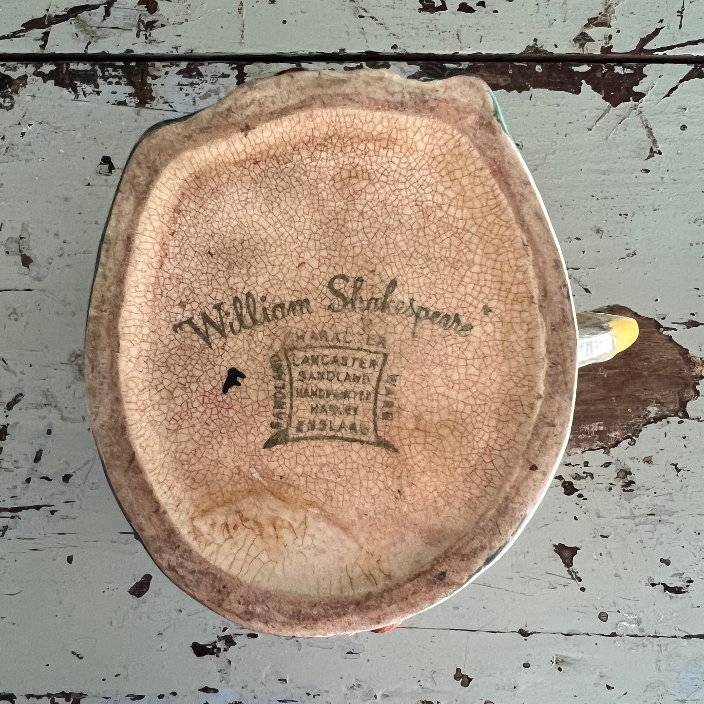 Vintage Porcelain William Shakespeare Mug by Lancaster Sandland