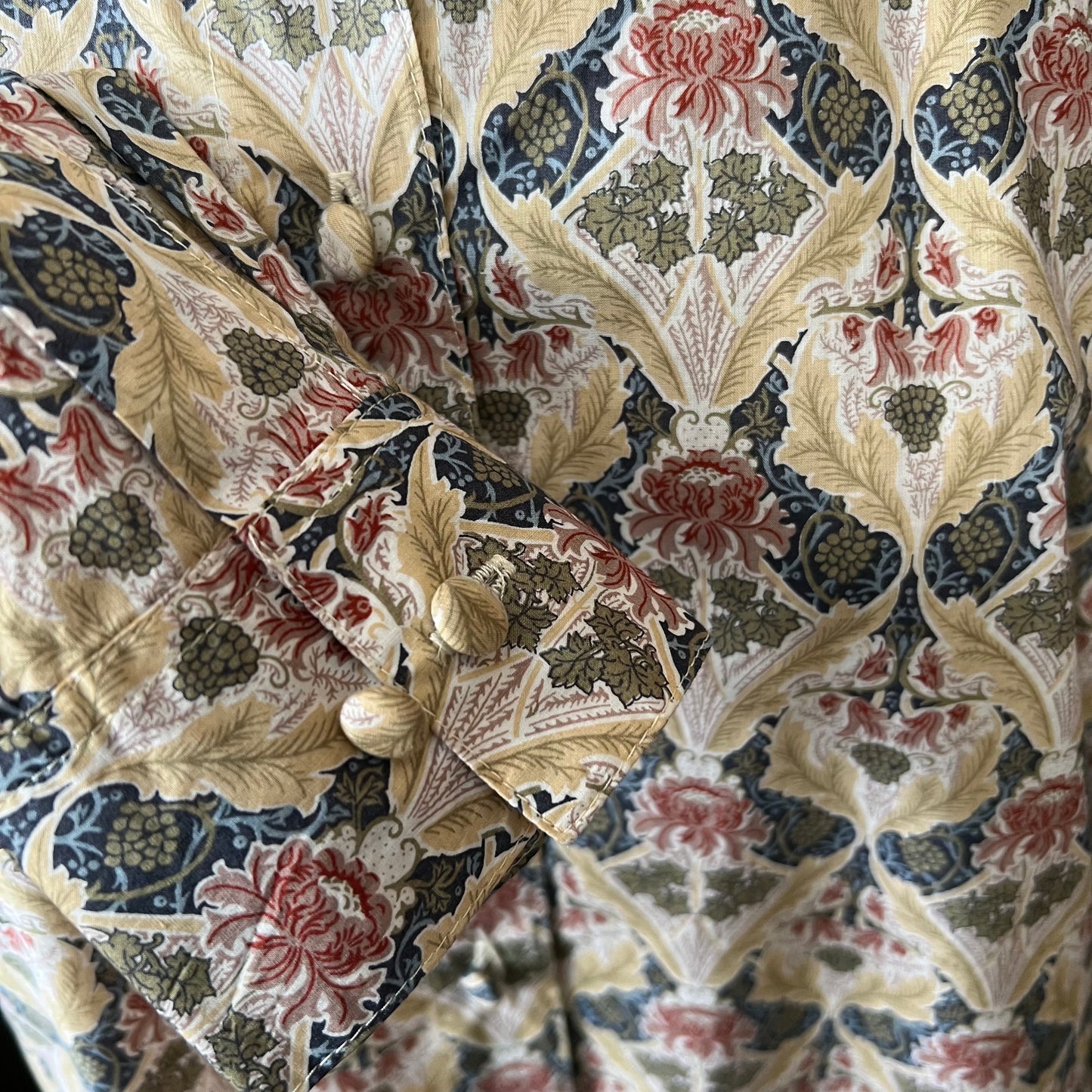 Vintage Fletcher Jones Cotton Shirt Liberty London Fabric sz 12