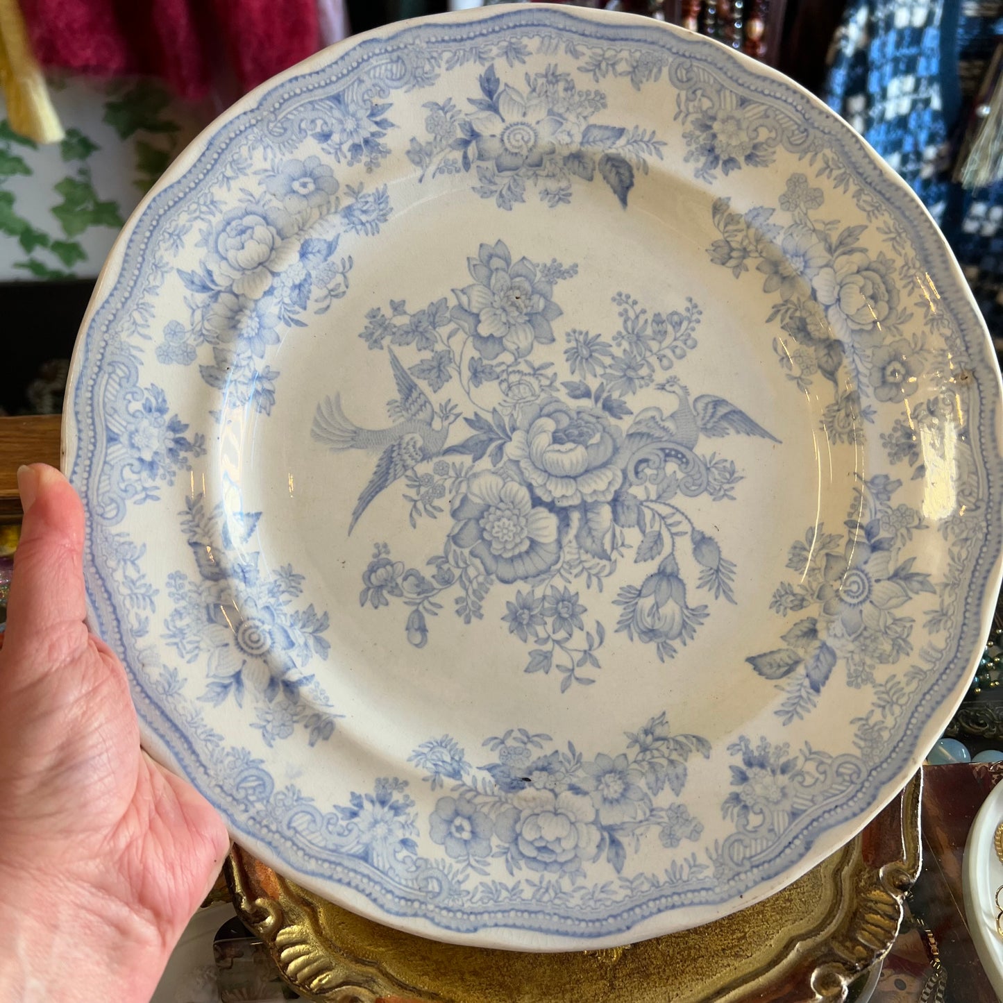 Antique Asiatic Pheasants Plate