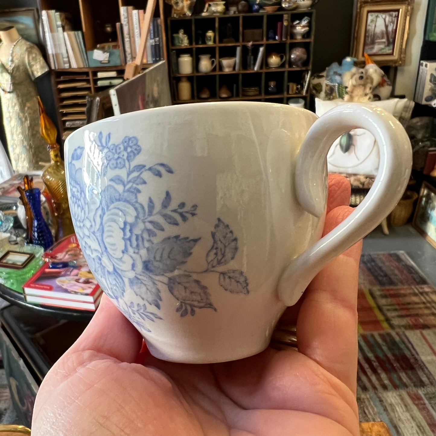 Scarce Vintage Burleigh B&L England Asiatic Pheasants Teacup