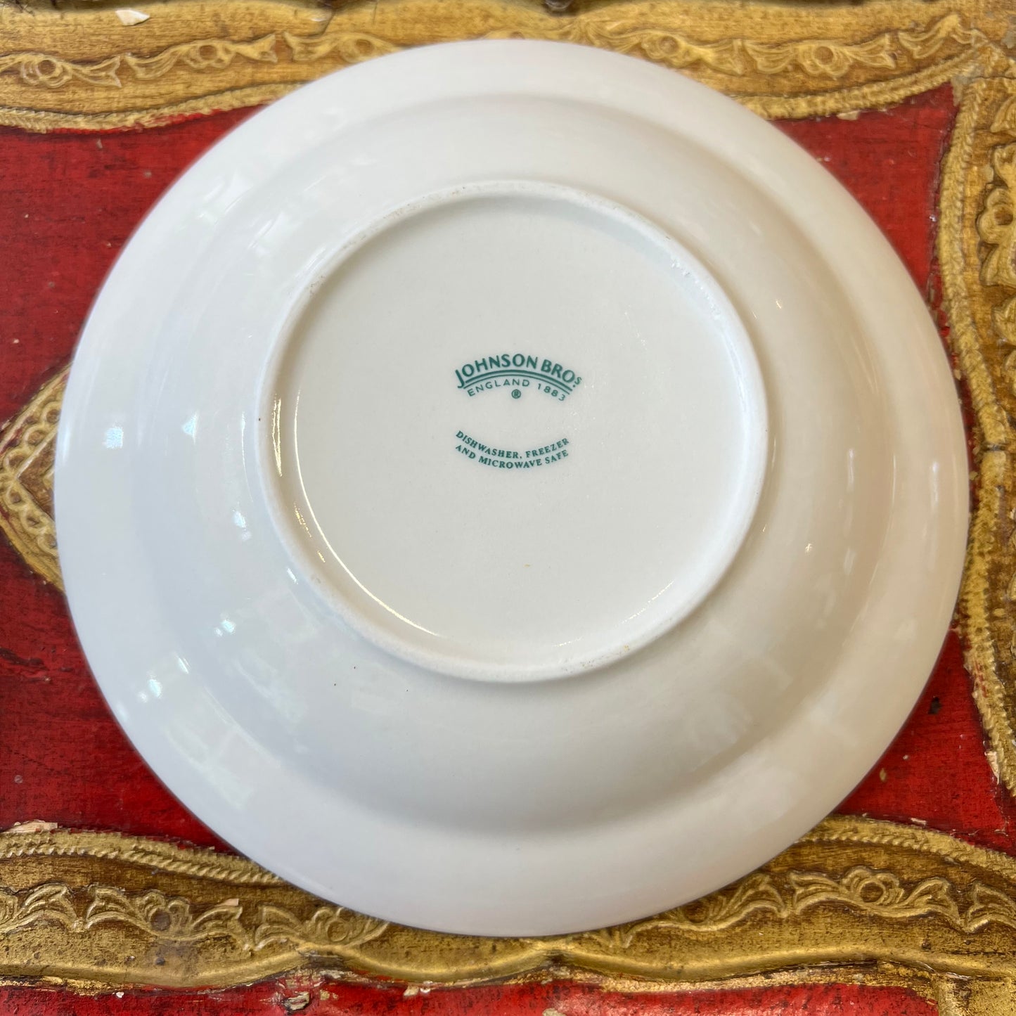 Breakfast Cup and Saucer Johnson Bros England Classic Blue and White ๐