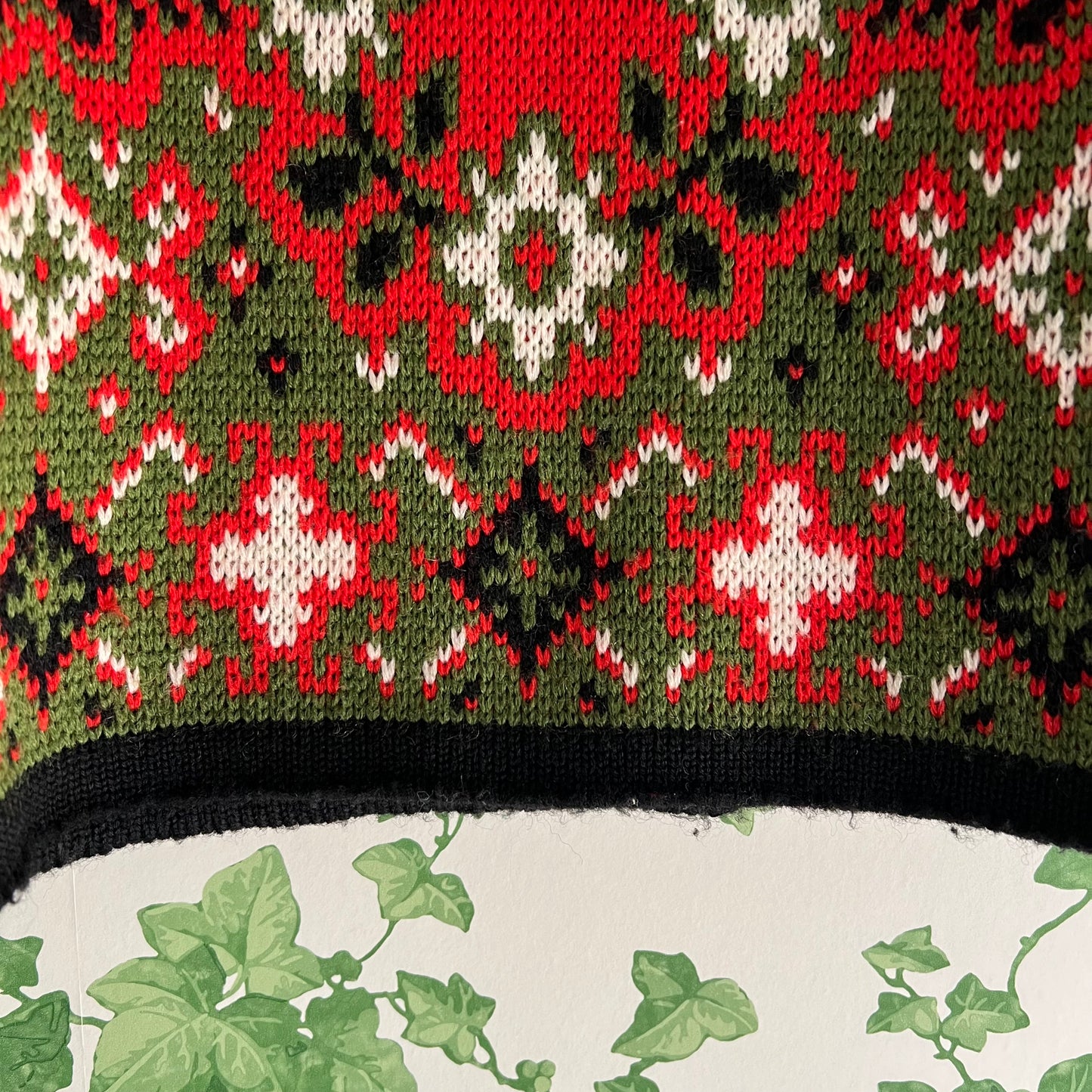 Fabulous Vintage Pattern Knit Cardigan
