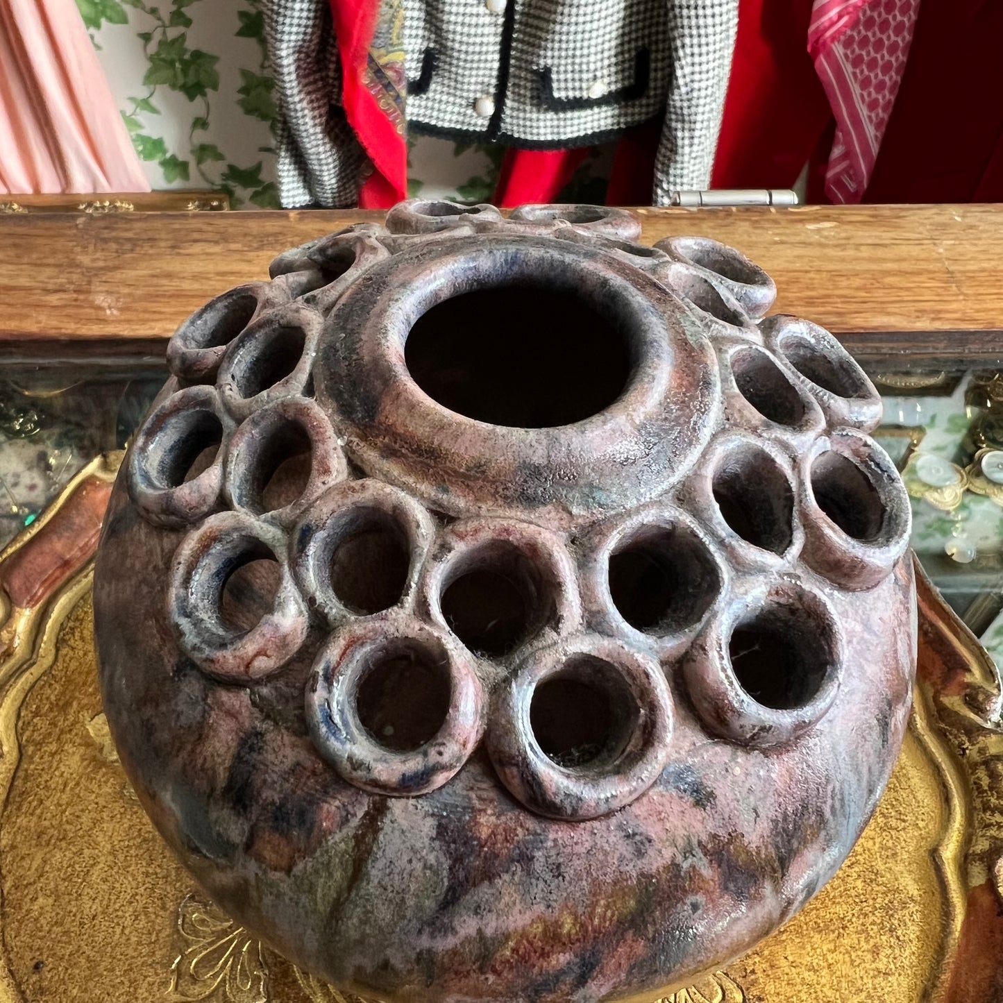 Unique Studio Pottery Vase Tasmania