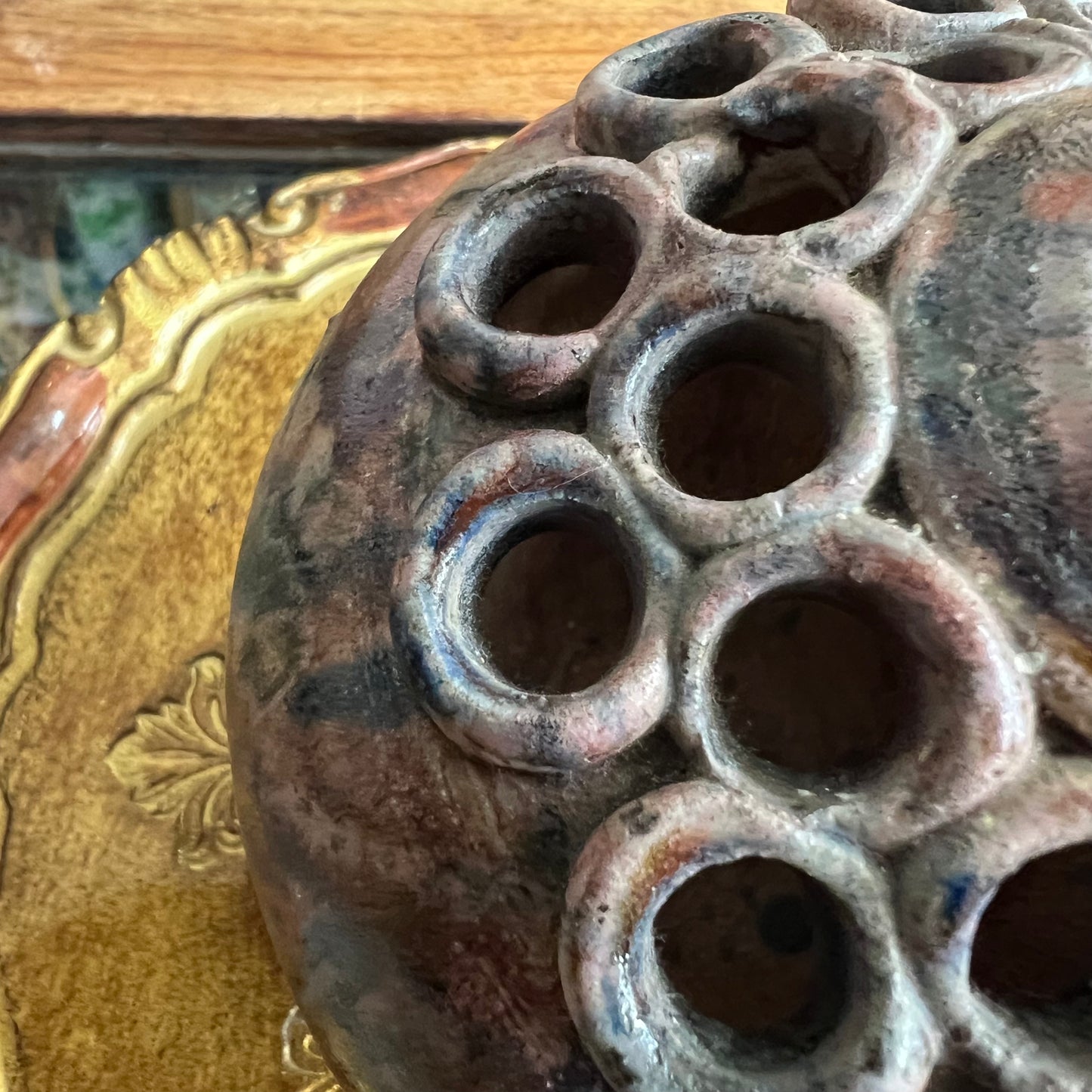 Unique Studio Pottery Vase Tasmania