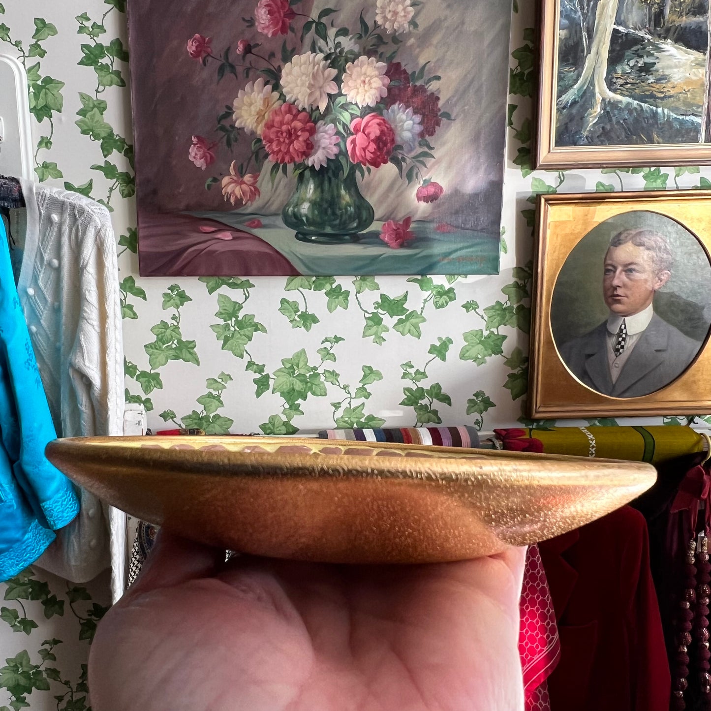 Vintage Retro Styson MCM Japan Mosaic Dish