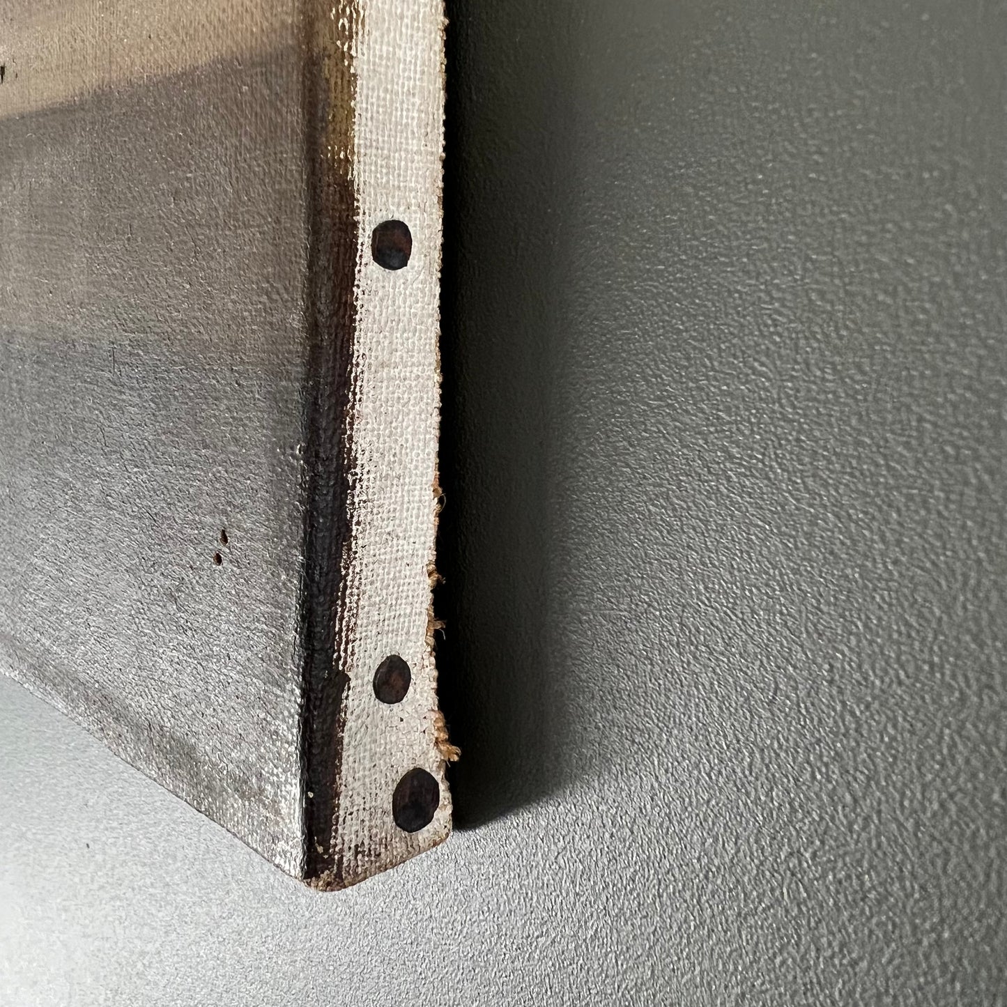 Vintage Oil Painting Still Life Pansy Flowers in Vase