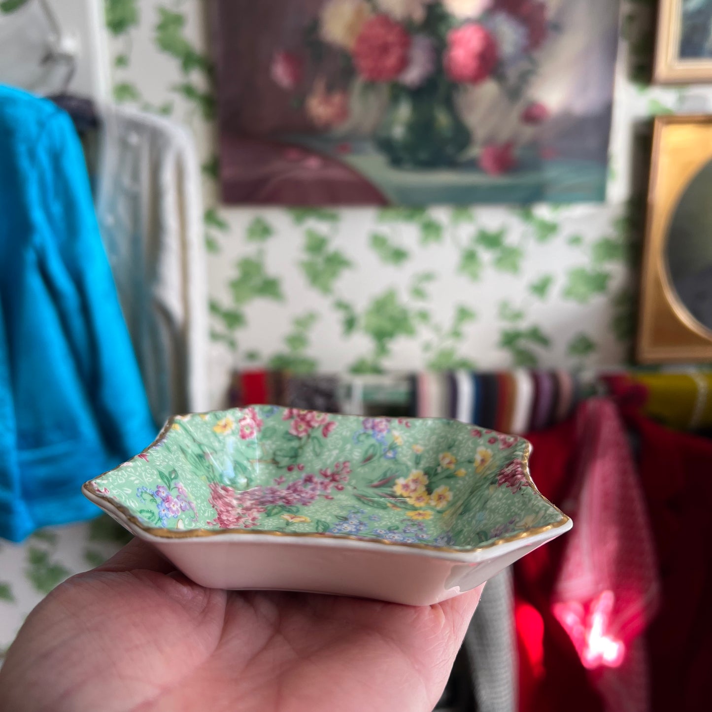 Empire Bone China Dish ‘Lilac Time’ England