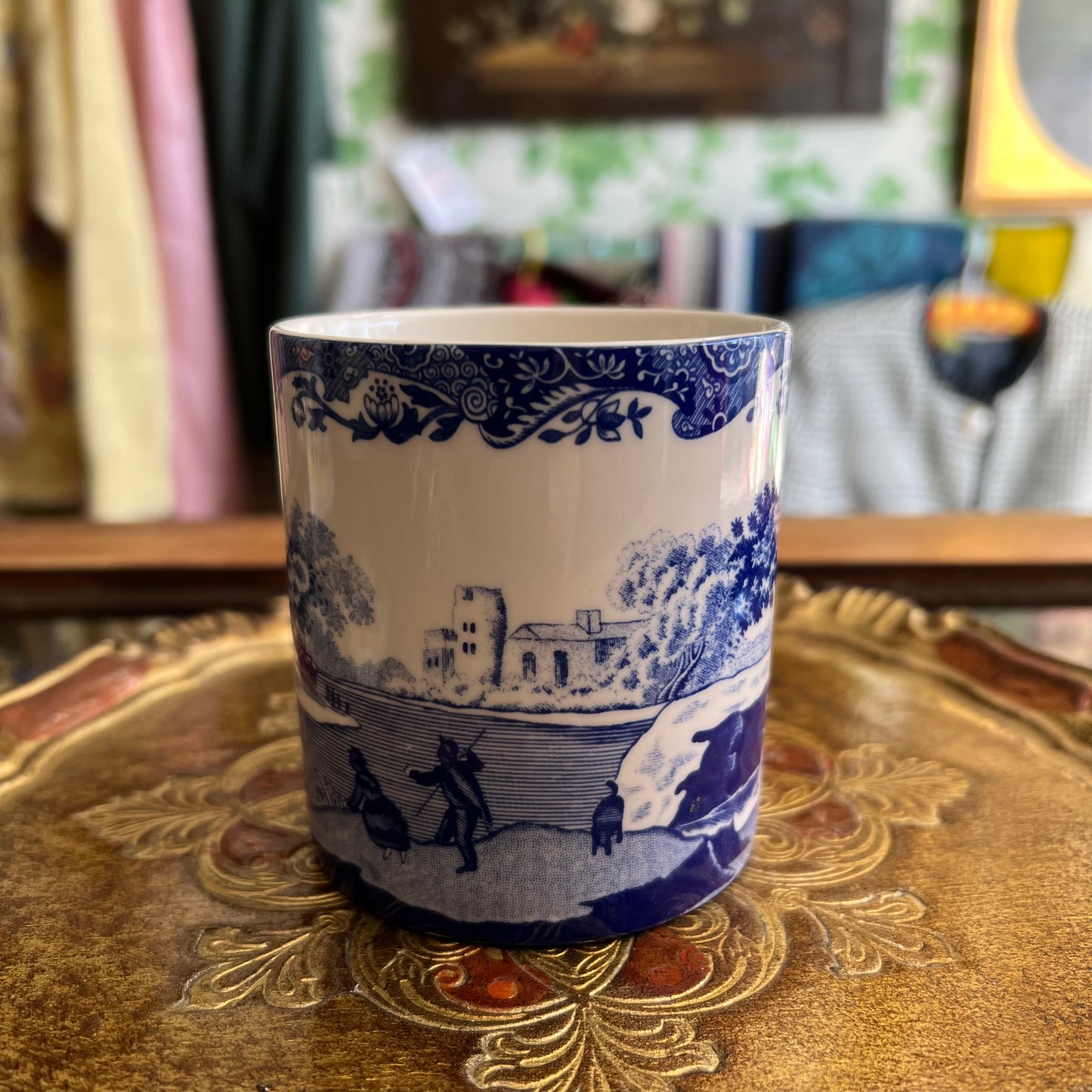 Blue & White Spode Design Italian Mug