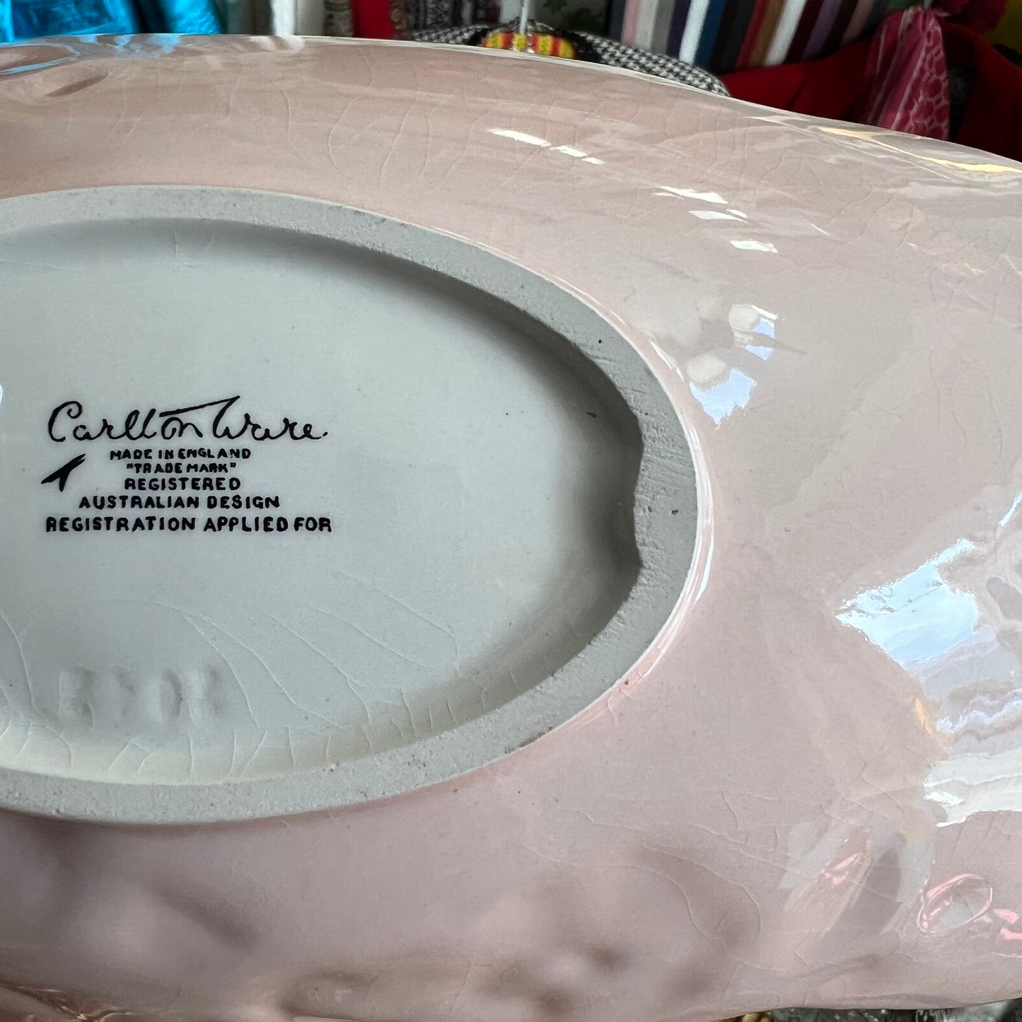 Rare 1940s Carlton Ware Floral Large Dish