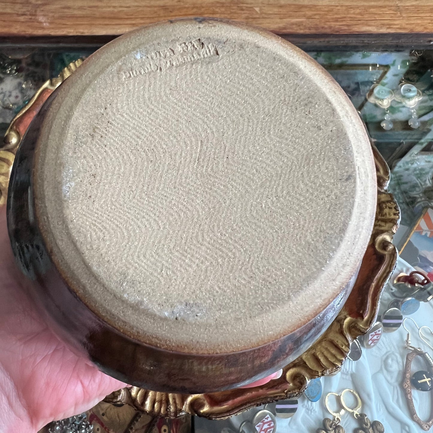 Unique Studio Pottery Vase Tasmania
