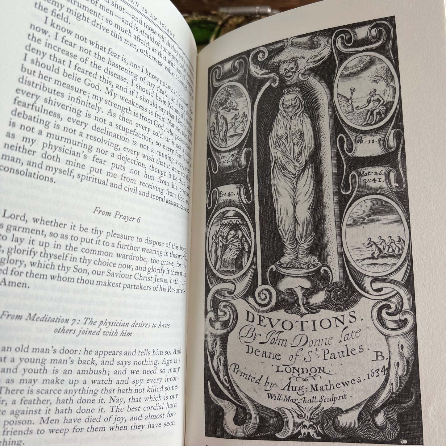 Vintage The Folio Society No Man is an Island by John Donne