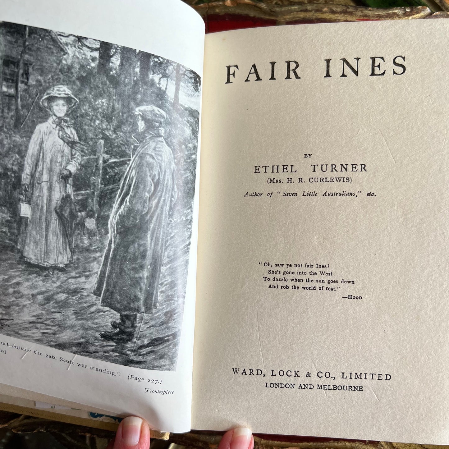 Antique The Fair Ines by Ethel Turner