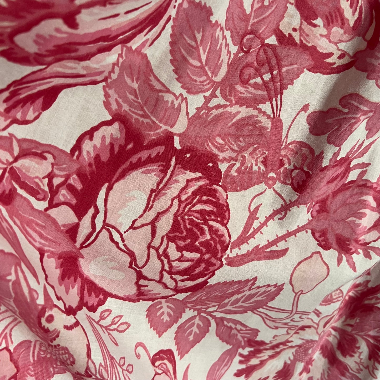Vintage Laura Ashley Long Dress Birds, Blooms & Butterflies Size 10/12
