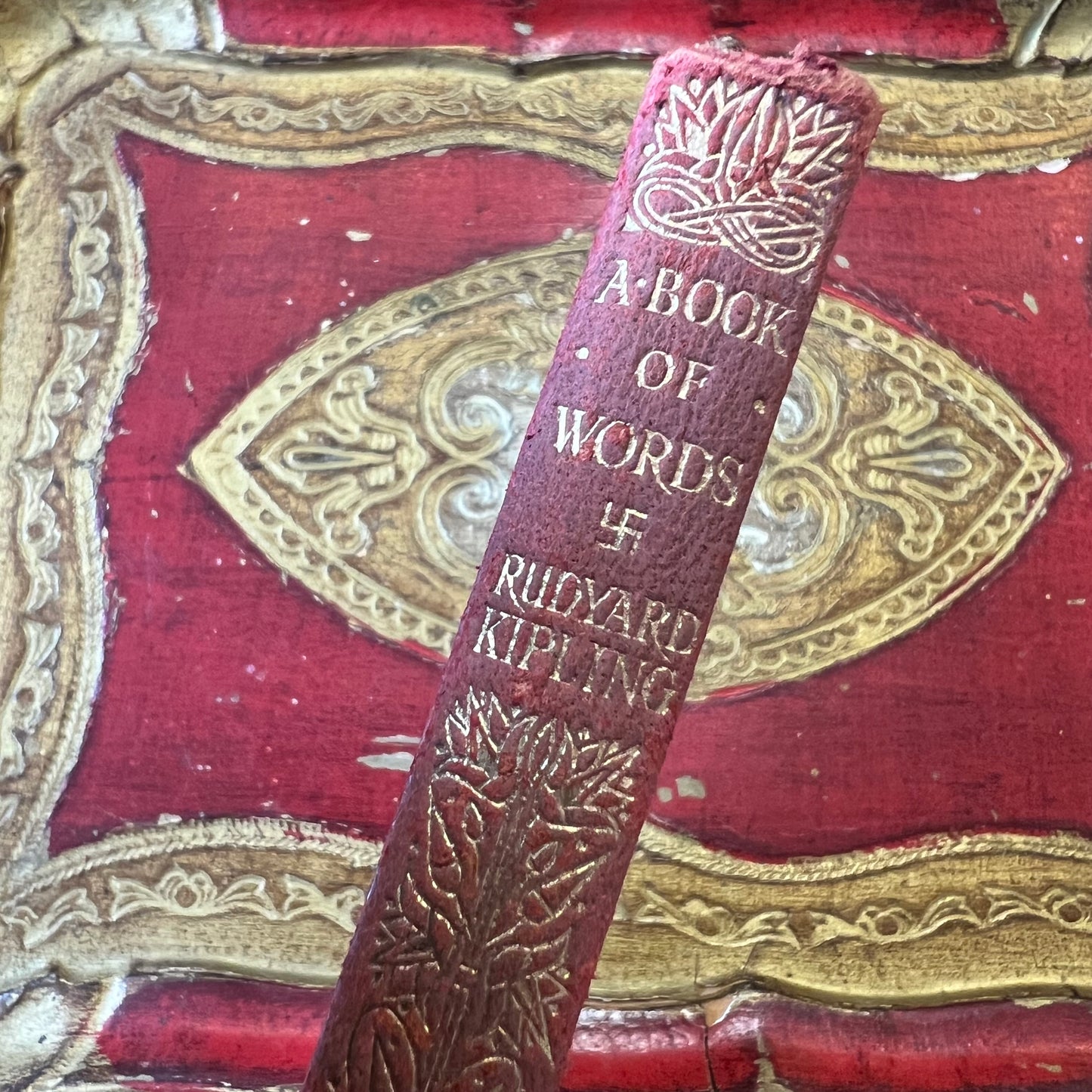 Antique A Book of Words by Rudyard Kipling 1928