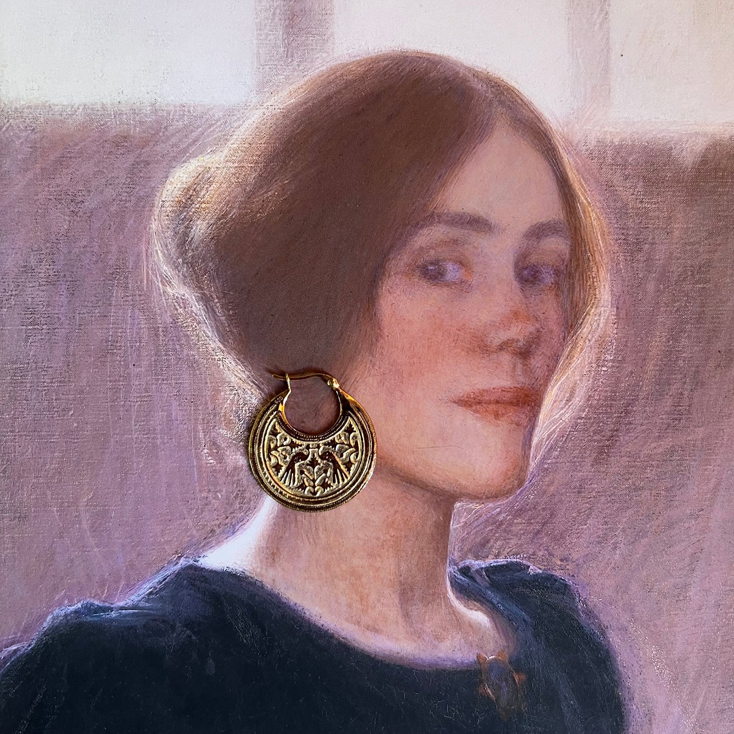 Peacock Earrings