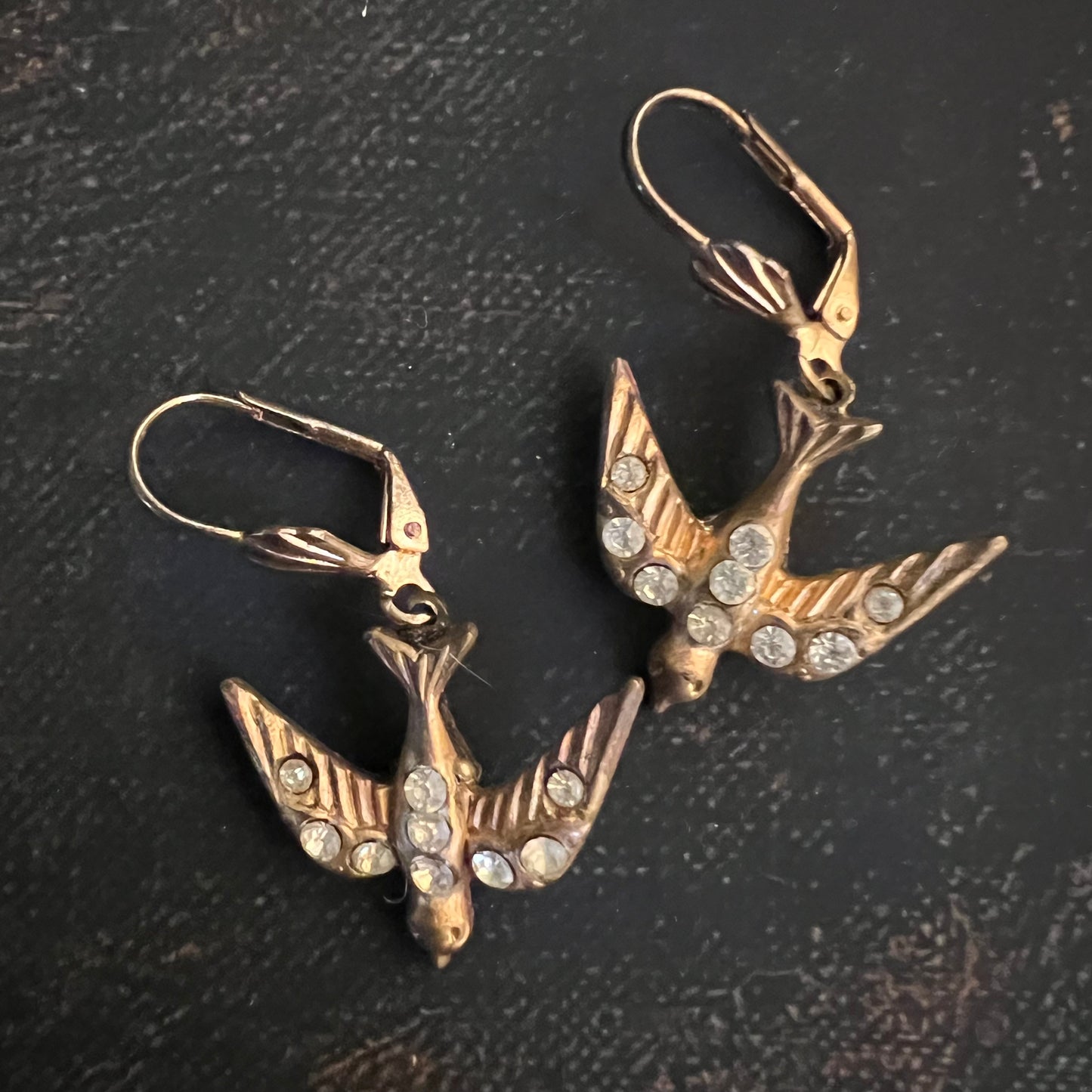 Victoria Spring Crystal Bird Earrings