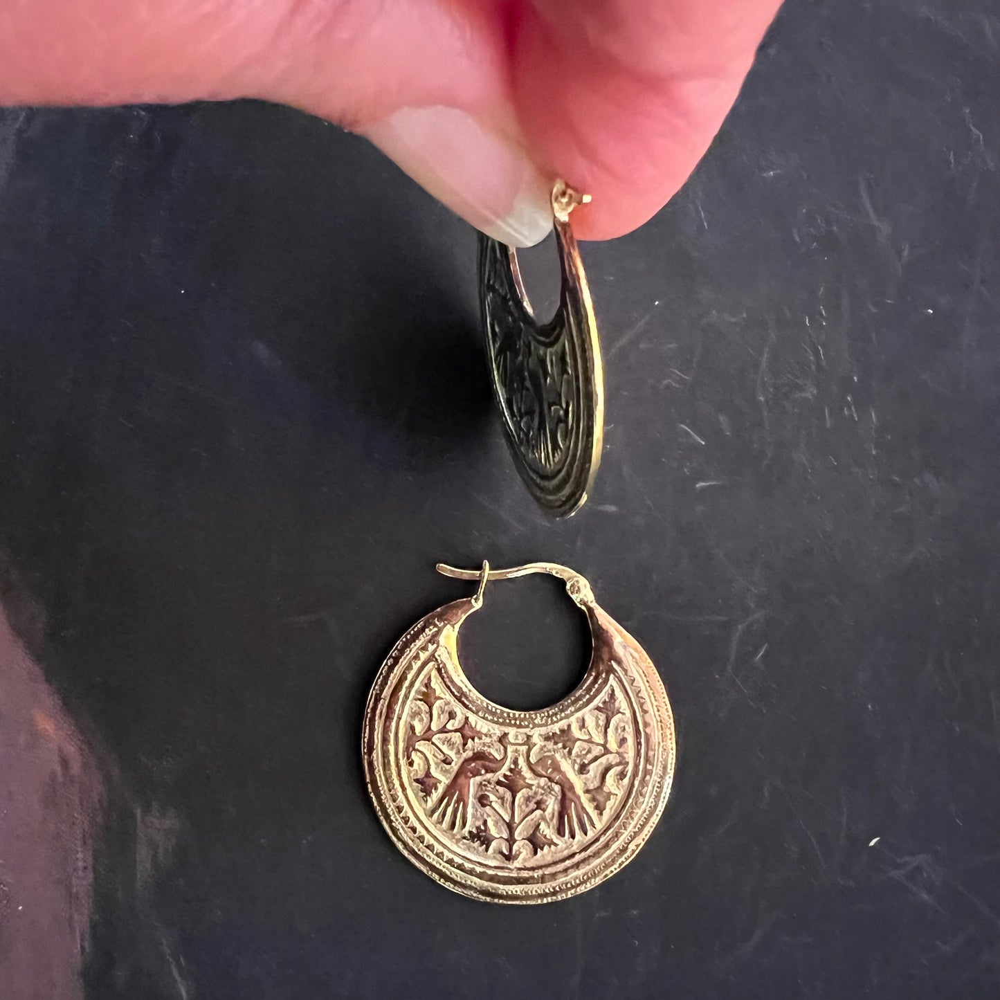 Peacock Earrings