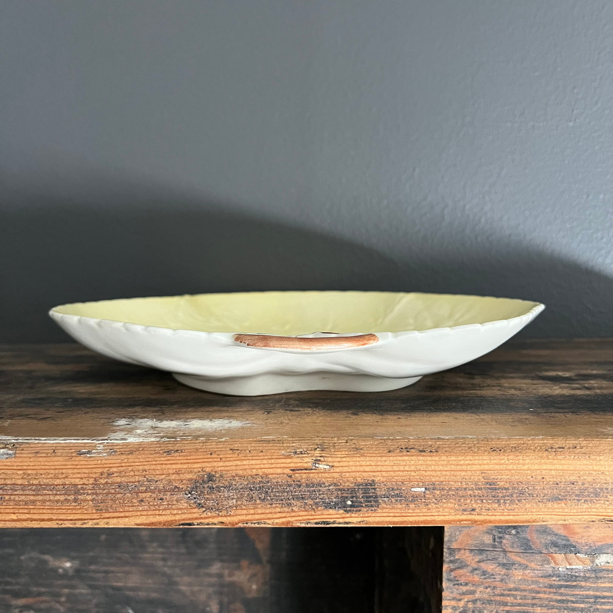 Vintage Carlton Ware Cabbage Leaf and Foxglove Flower Dish