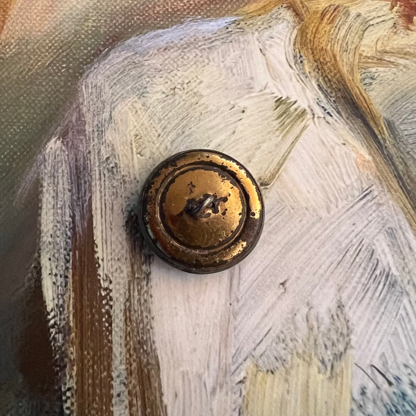 Antique Buttons Mother of Pearl 3 Assorted