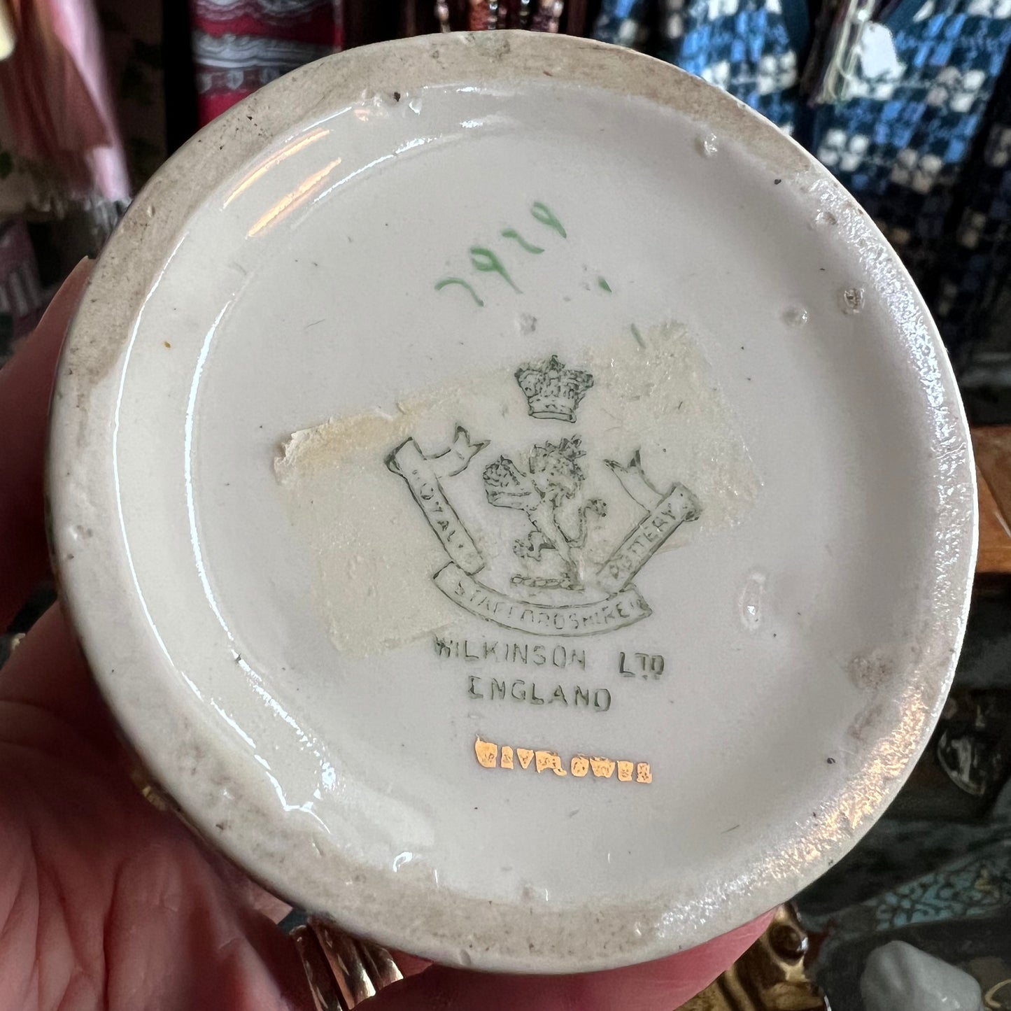 Rare 1920s ‘Mayflower’ Floral Pattern Sugar & Creamer Royal Staffordshire Pottery