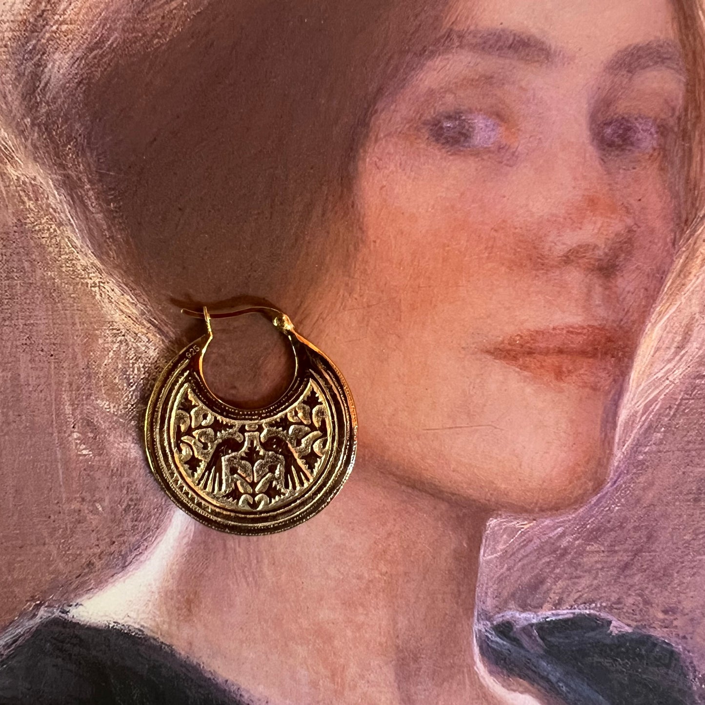 Peacock Earrings