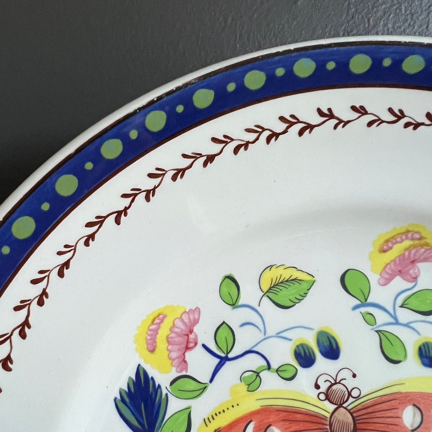 Vintage Mason’s Butterfly Plate Made in England