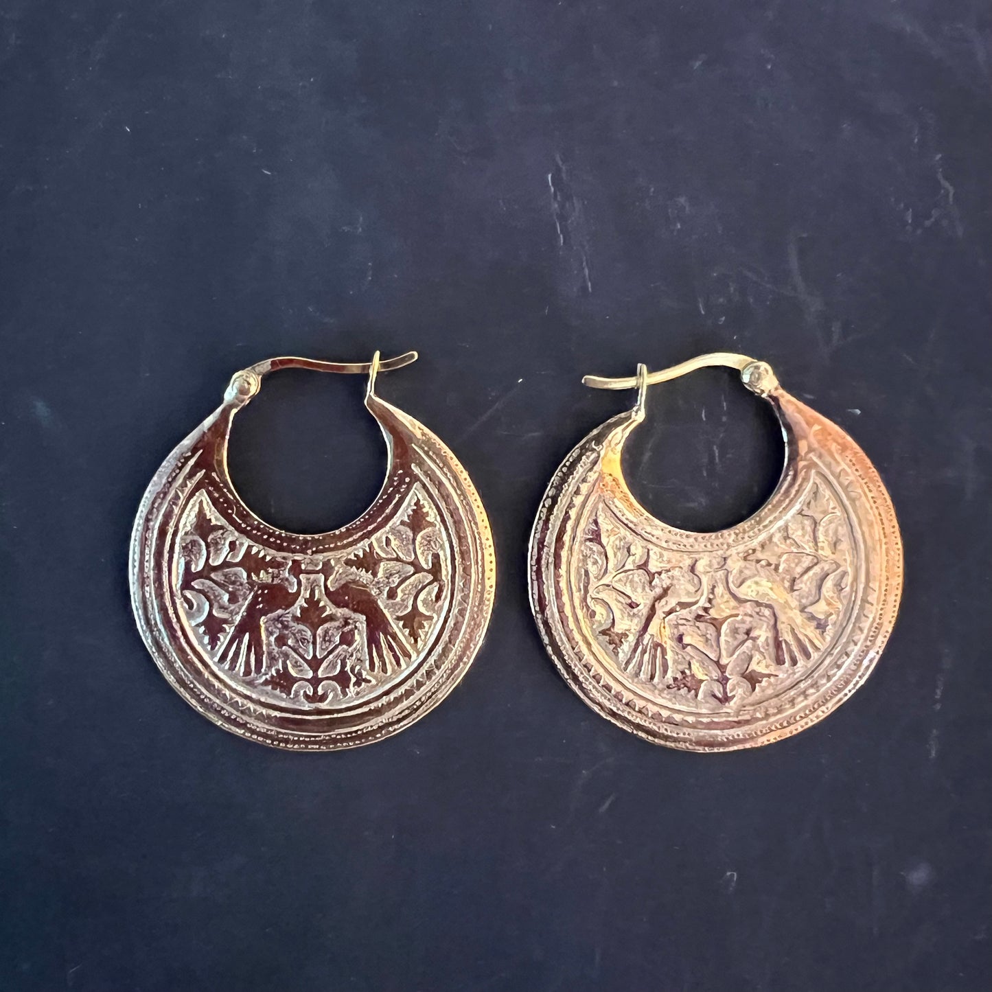 Peacock Earrings