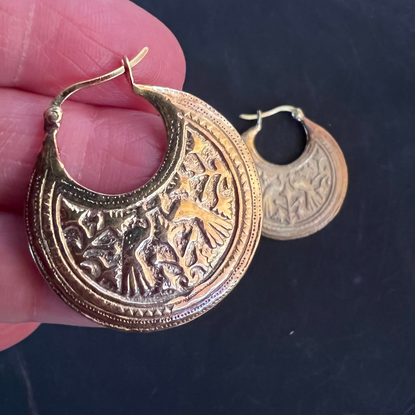 Peacock Earrings