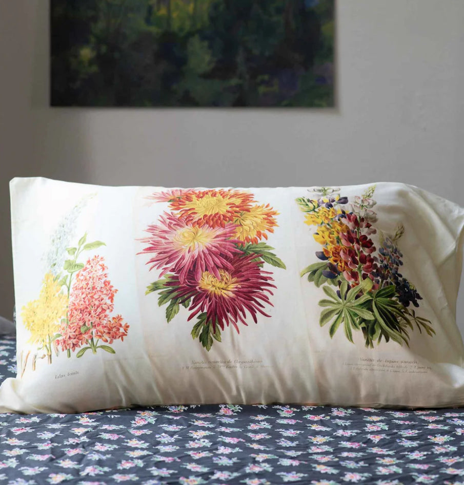 ON SALE Lazybones Organic Cotton Pillowcase Pair~Horticole RRP $79