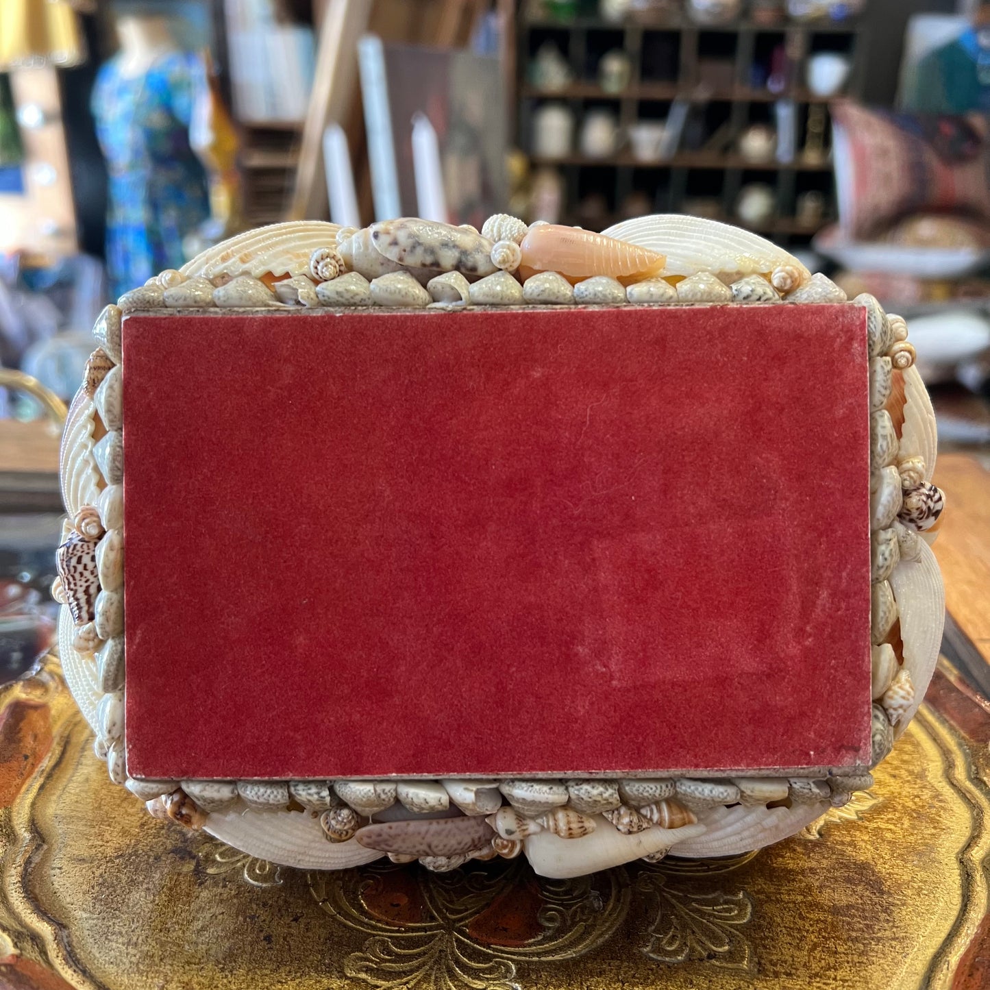 Vintage Handmade Shell Covered Box Fiji Souvenir – Viva Vintage