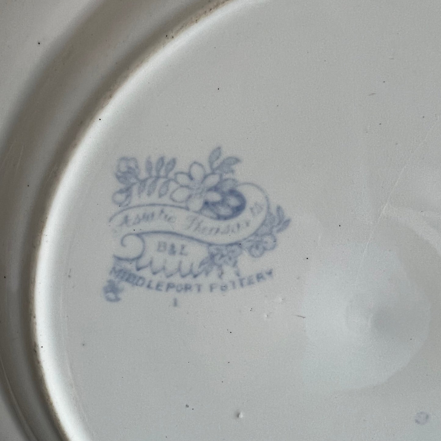 Antique Asiatic Pheasant Plate Burgess & Leigh #2