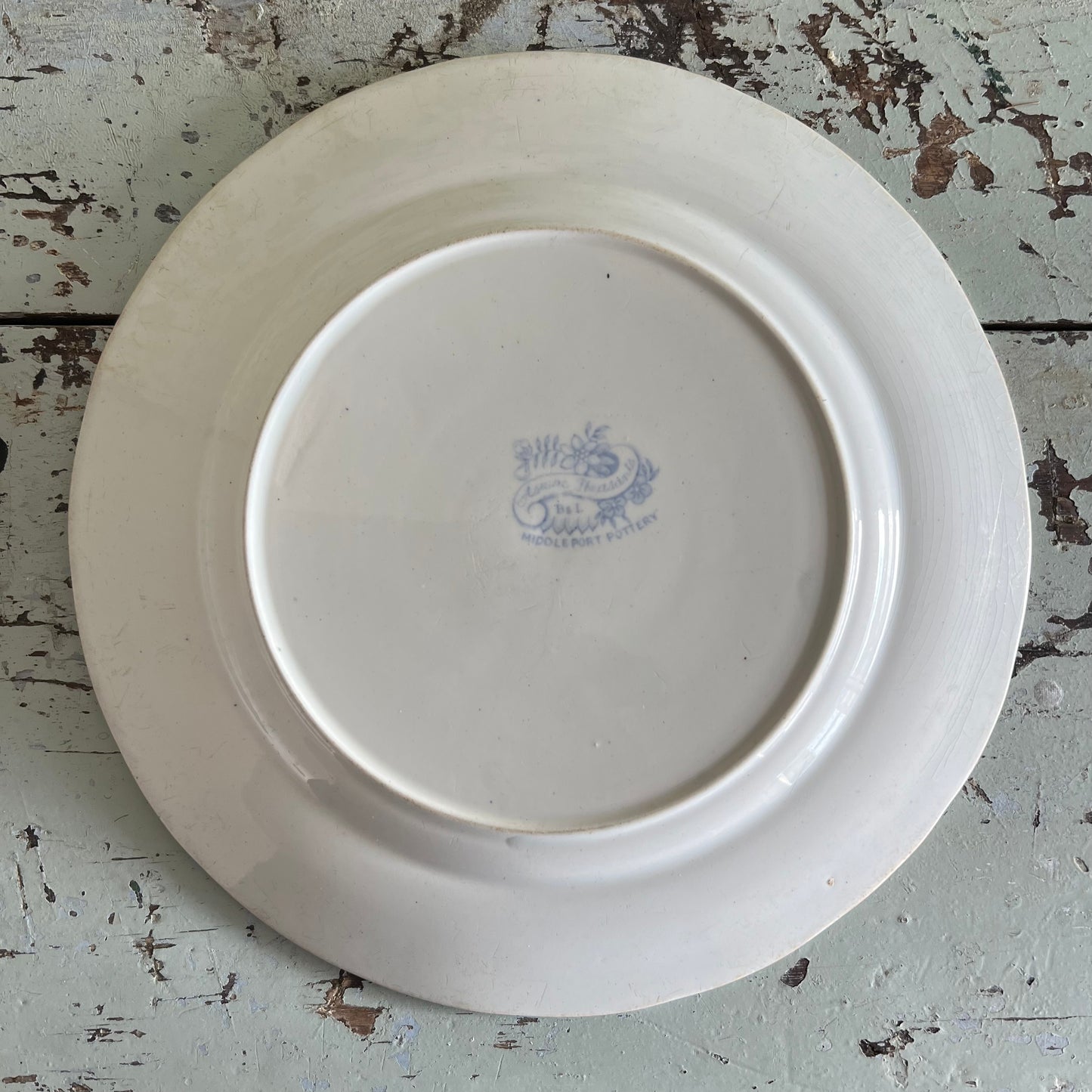 Antique Asiatic Pheasant Plate Burgess & Leigh #1