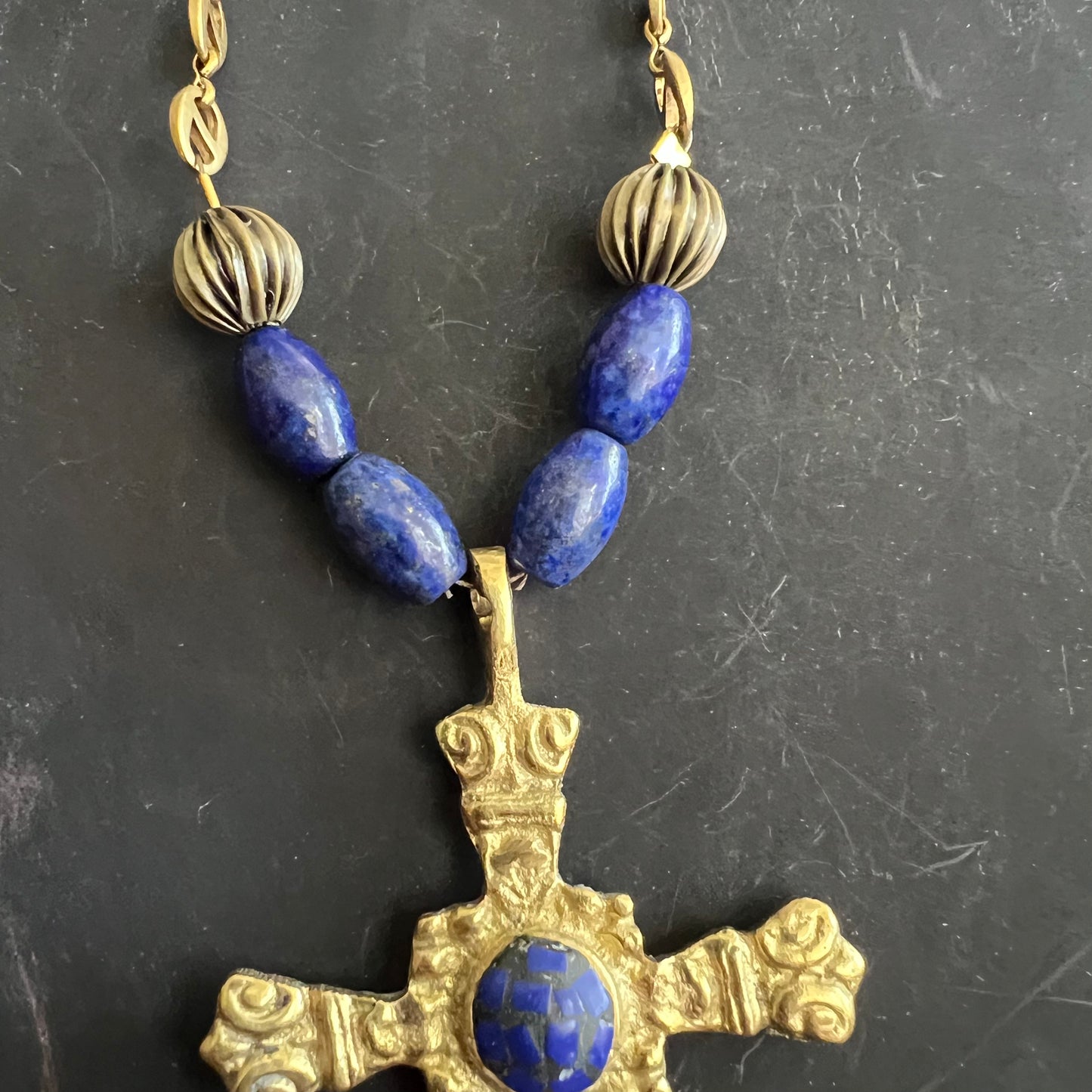 Reserved Item~ Karen💙 Blue Bijoux Necklace