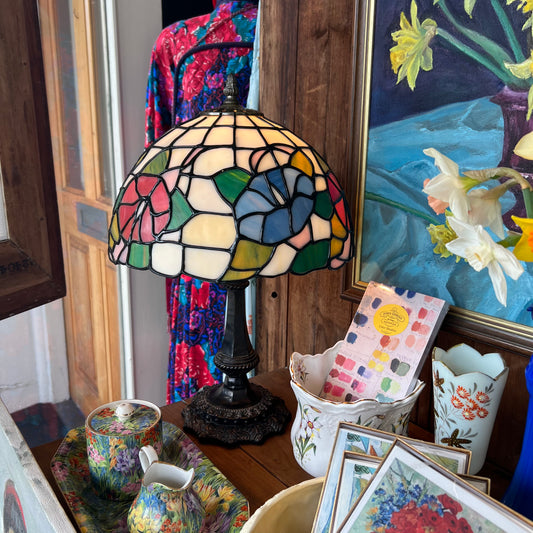 Vintage Tiffany Style Table Lamp