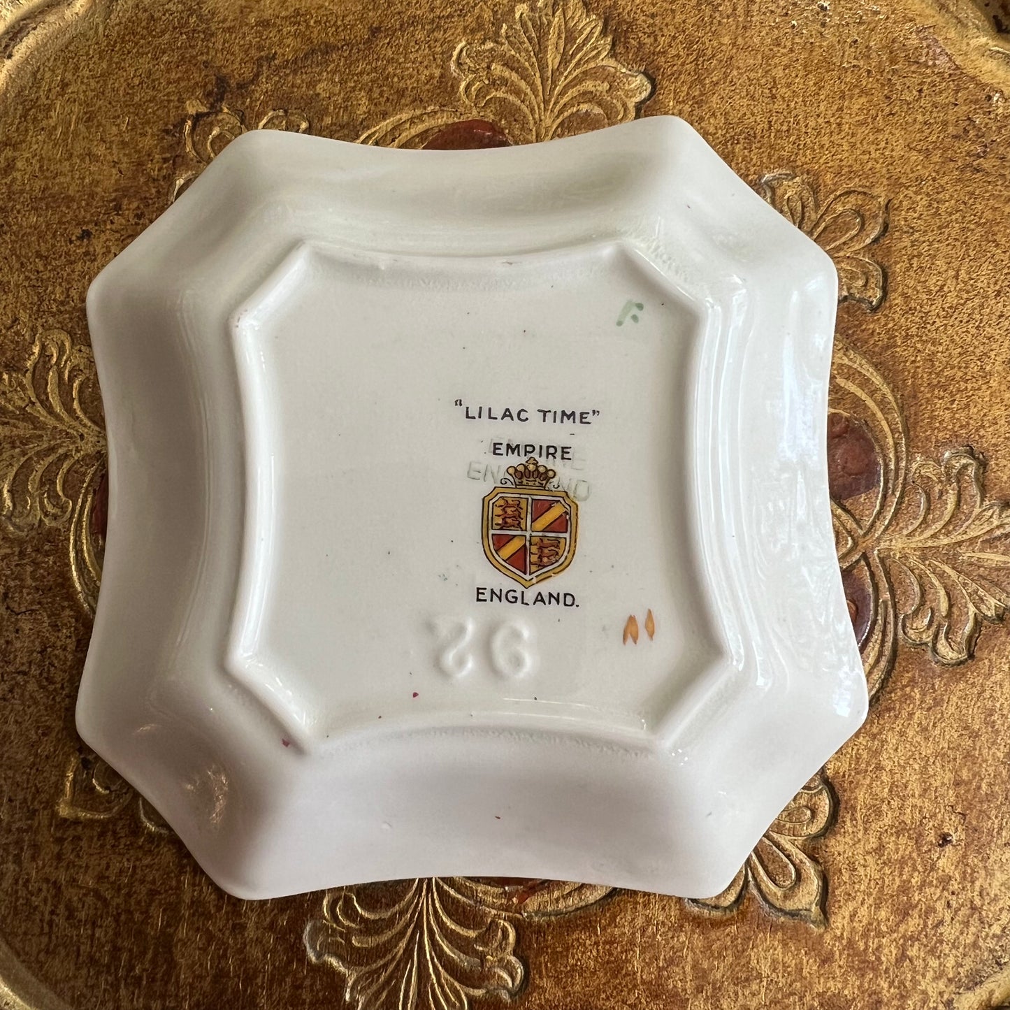 Empire Bone China Dish ‘Lilac Time’ England