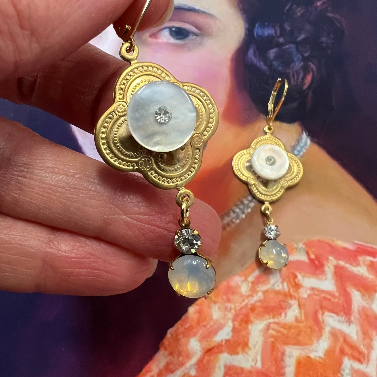 Gorgeous Ghost & Lola Grand Dame Earrings