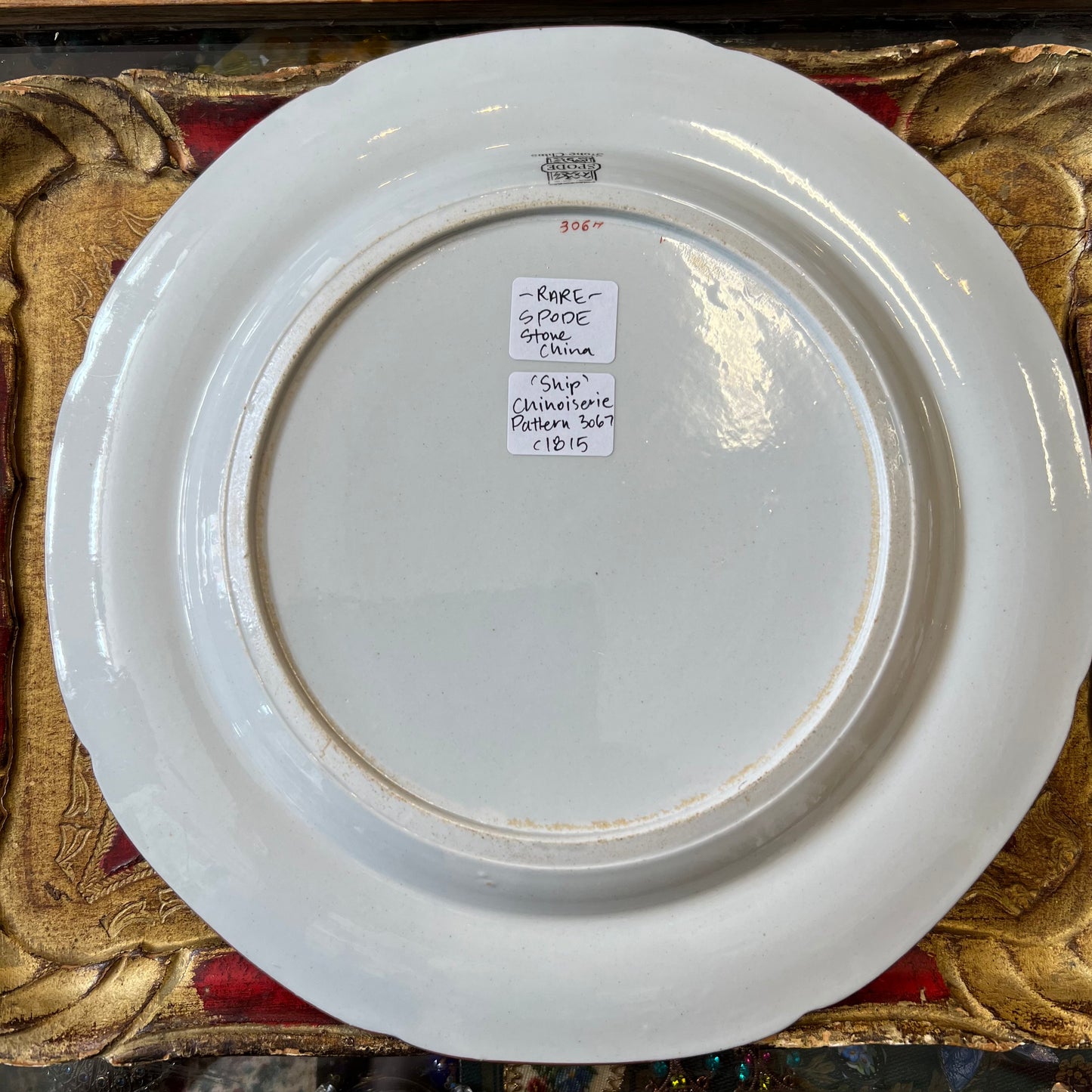 Rare Antique Spode Stone China ‘Ship’ Chinoiserie Plate c1815 – Viva ...