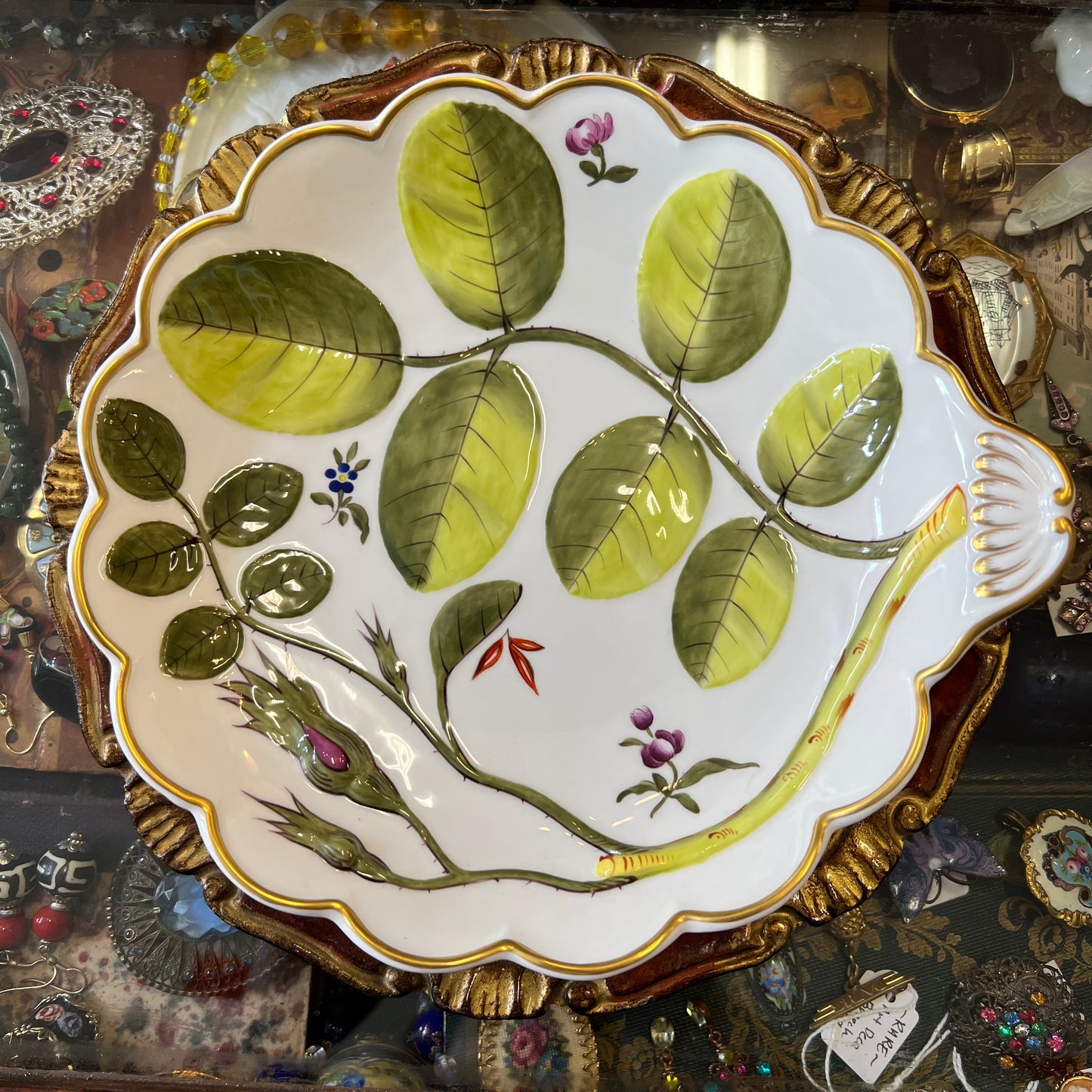 Royal Worcester Bone China England The Blind Earl Plate or Shallow Bowl