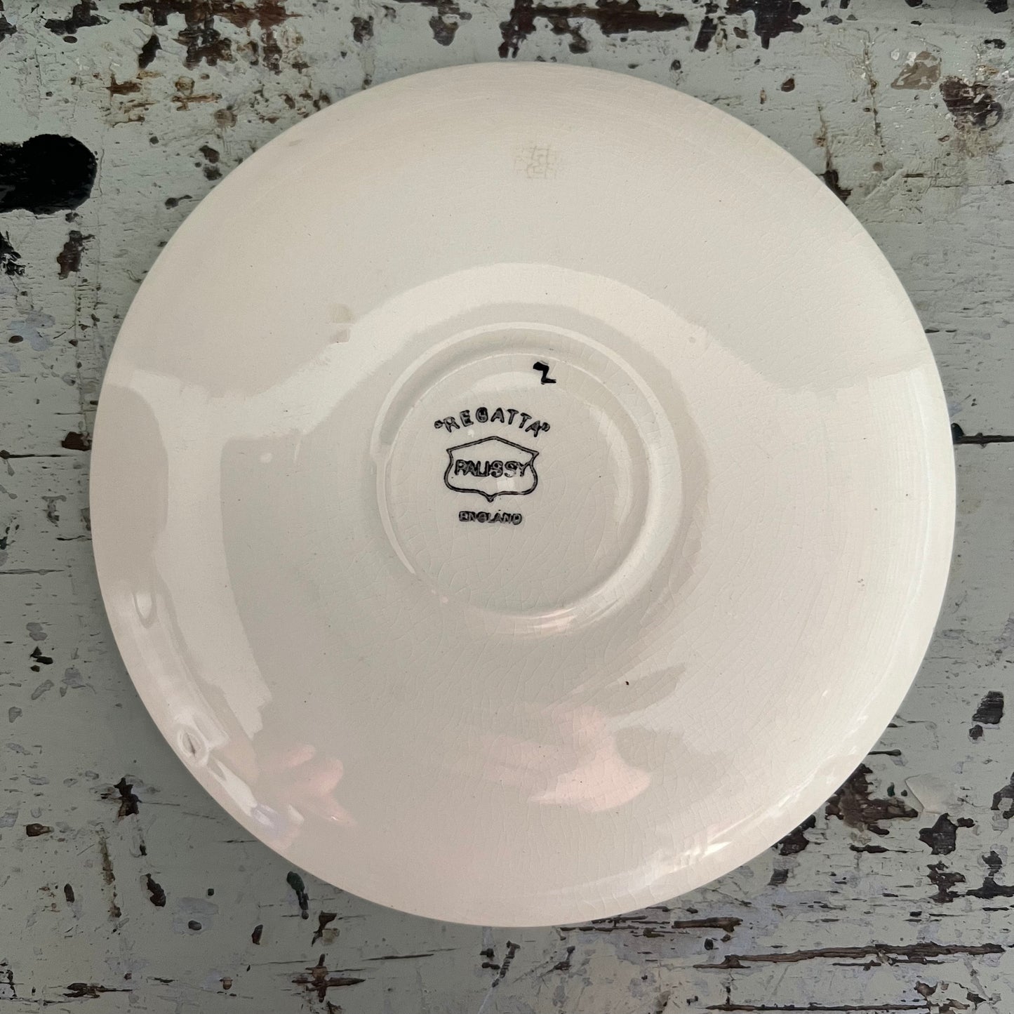 Sail Boat Cup & Saucer ‘Regatta’ pattern by Palissy England c1950s Set 3