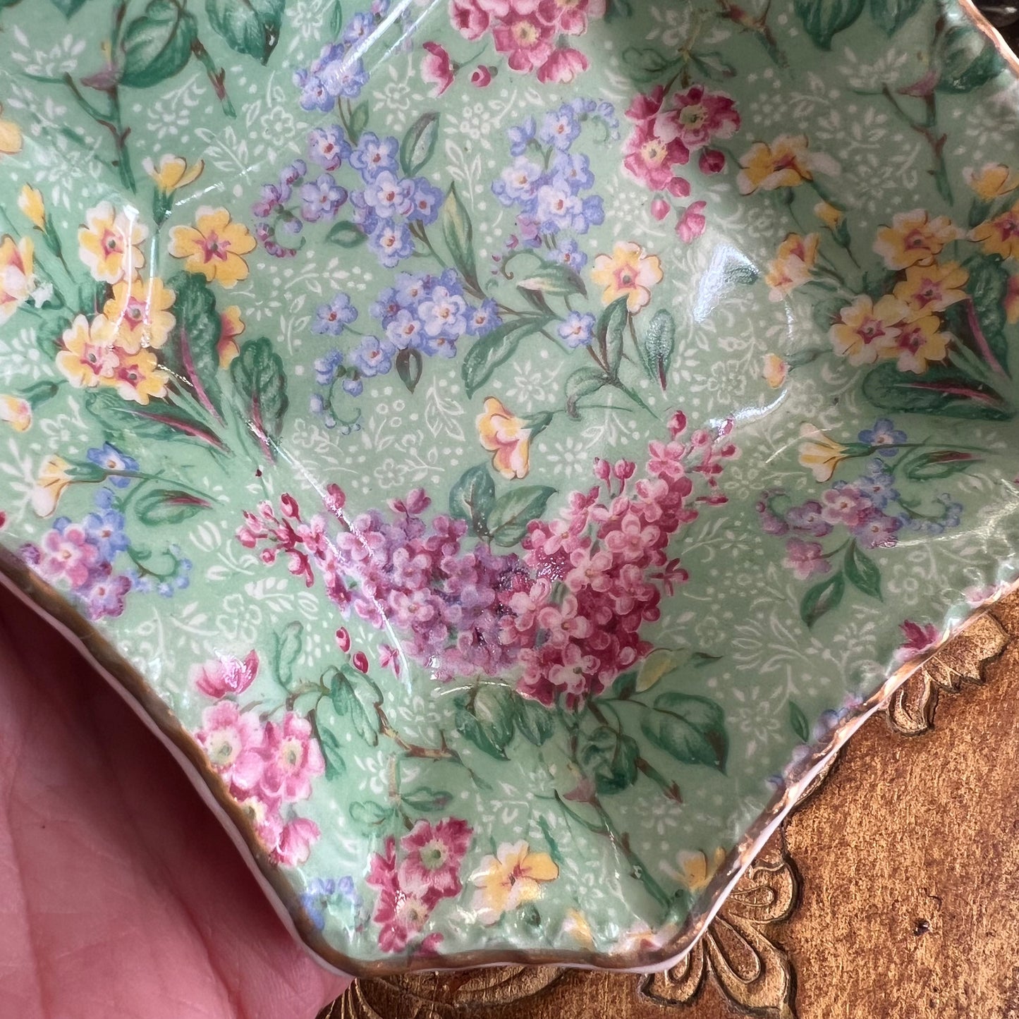 Empire Bone China Dish ‘Lilac Time’ England