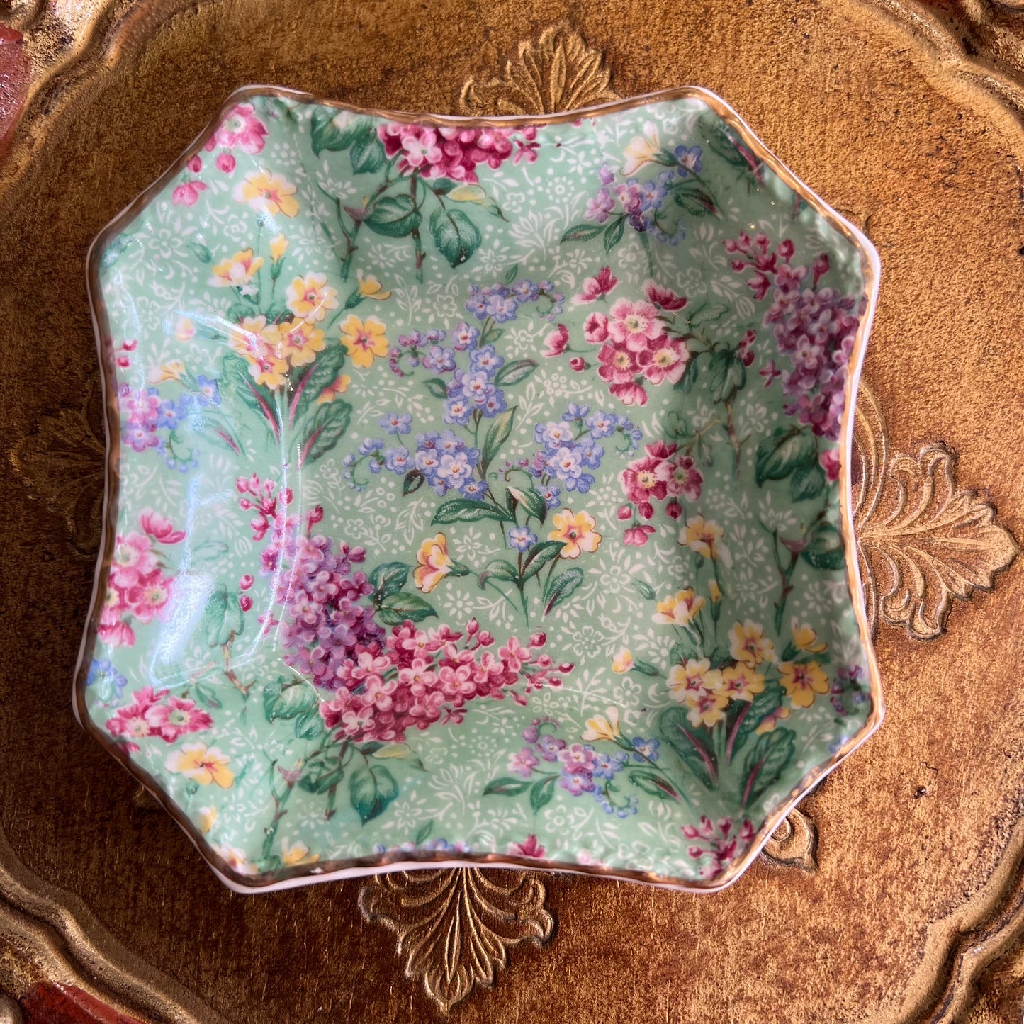 Empire Bone China Dish ‘Lilac Time’ England