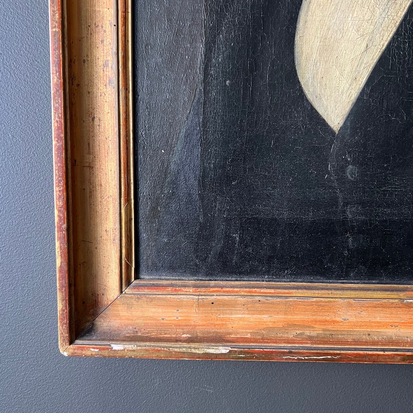Antique French Oil Painting Portrait of a Gentleman 1800’s