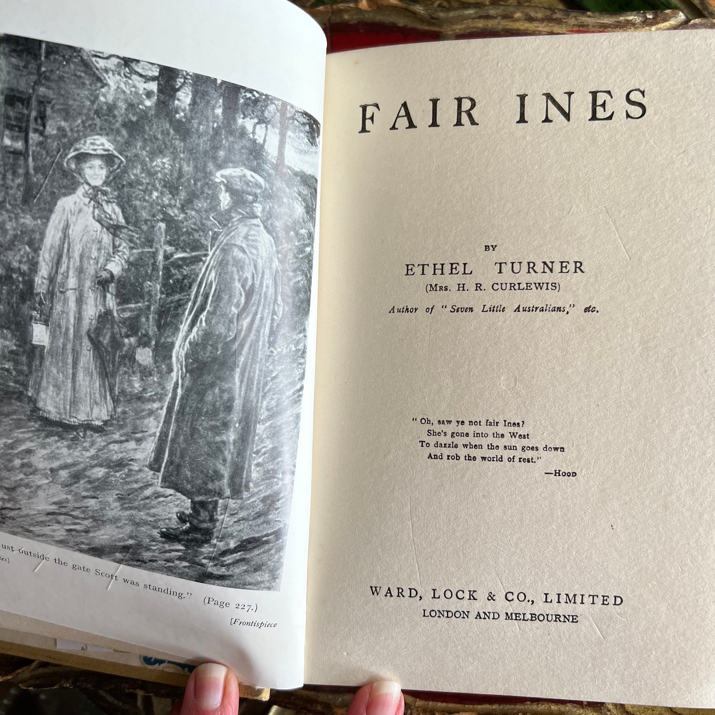 Antique The Fair Ines by Ethel Turner