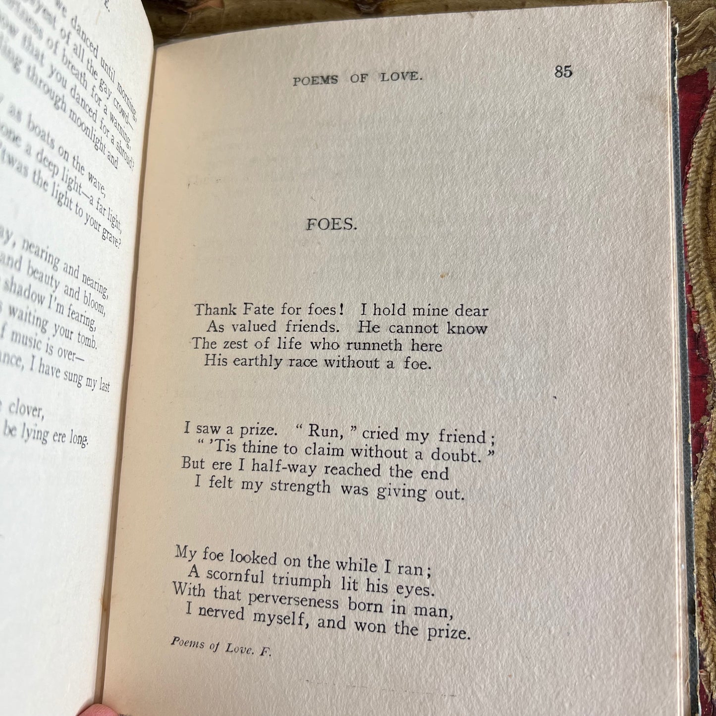 Antique Poems of Love by Emma Wilcox Wheeler