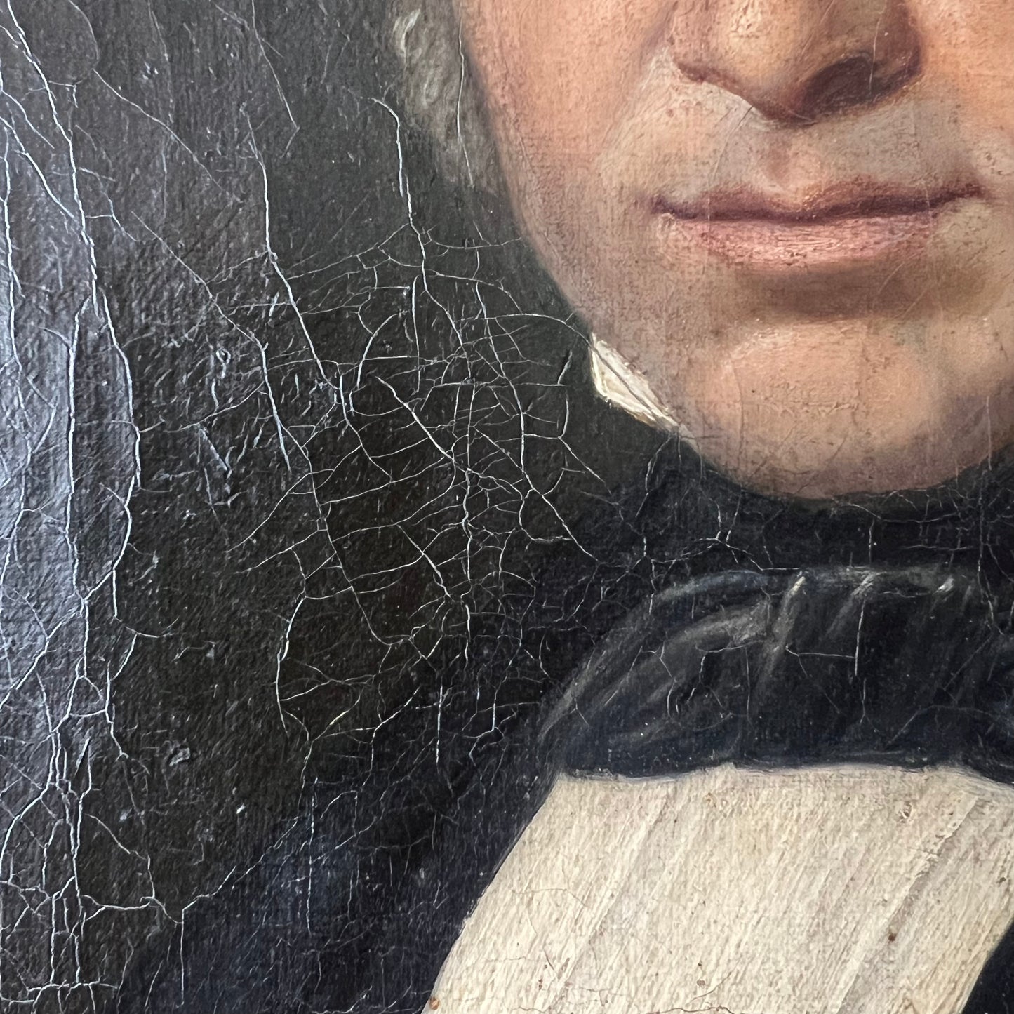 Antique French Oil Painting Portrait of a Gentleman 1800’s
