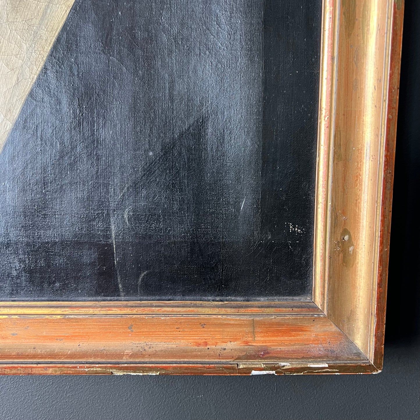 Antique French Oil Painting Portrait of a Gentleman 1800’s